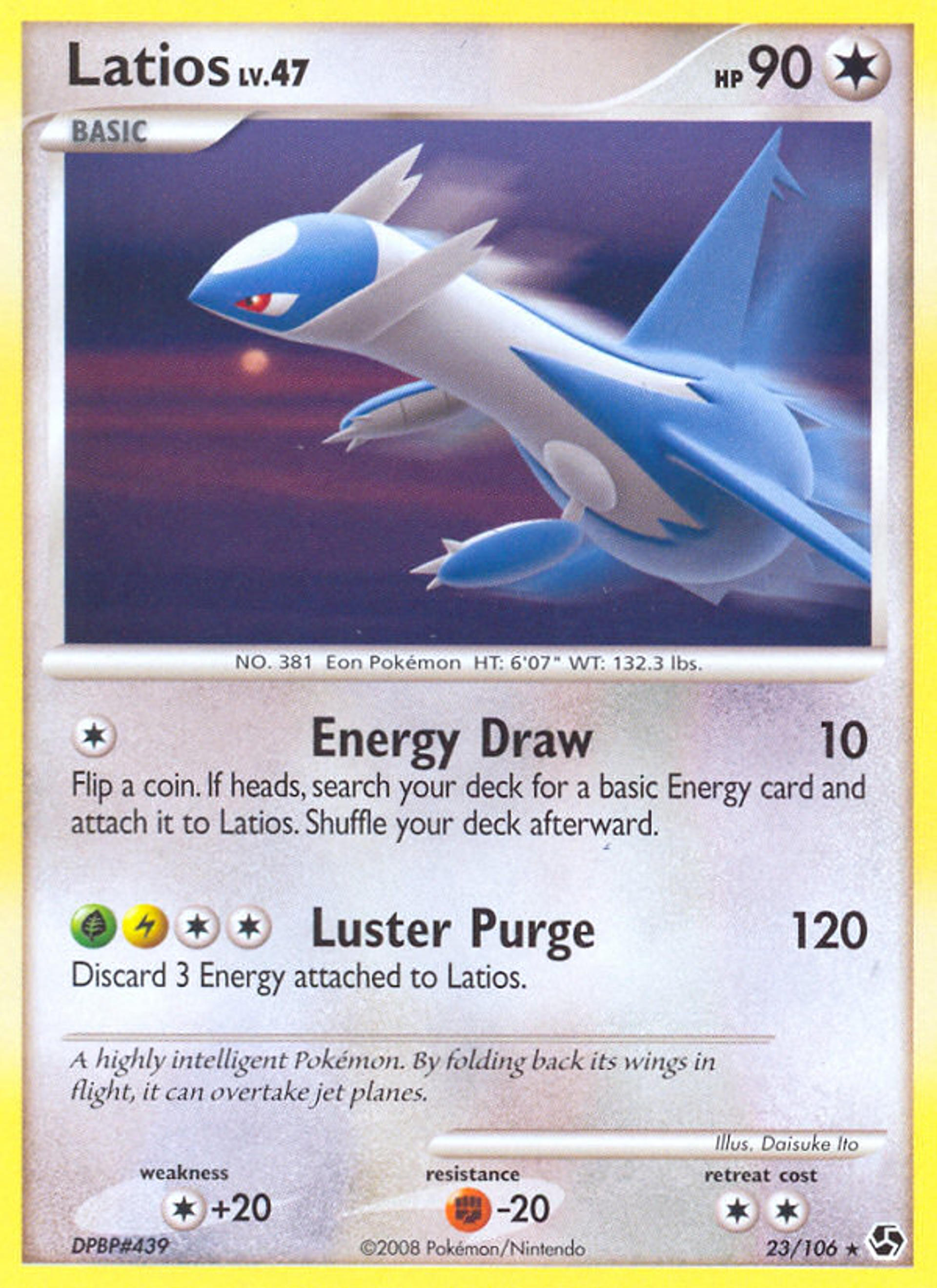 Latios — Great Encounters — Pokemon