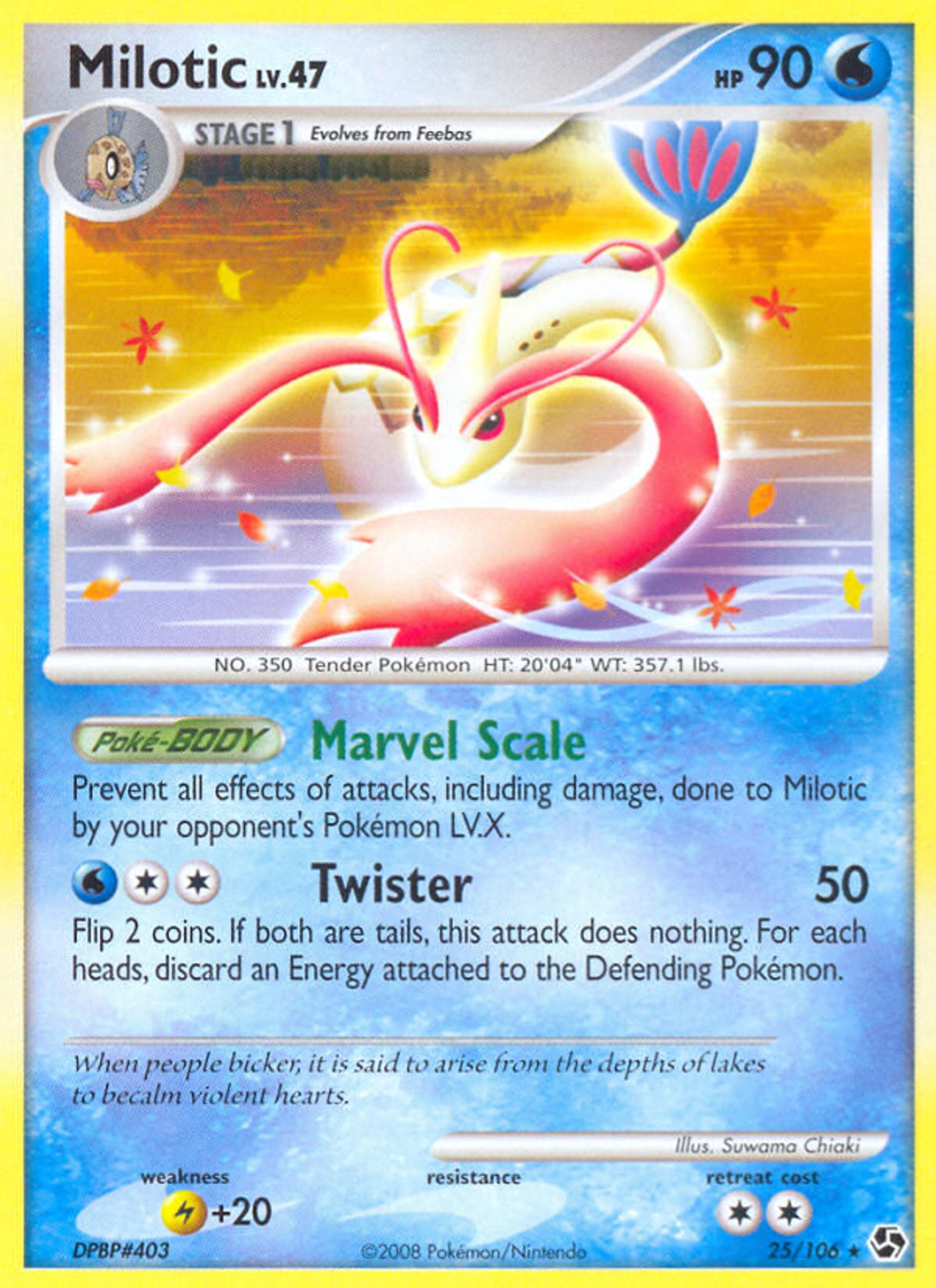 Milotic — Great Encounters — Pokemon