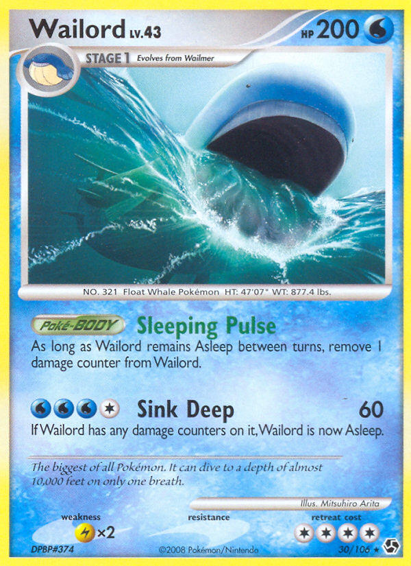 Wailord — Great Encounters — Pokemon