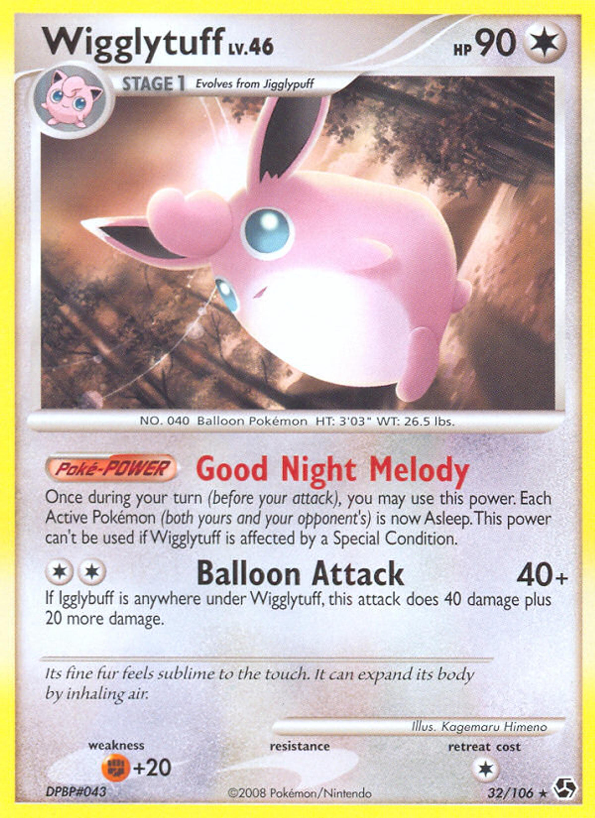 Wigglytuff — Great Encounters — Pokemon