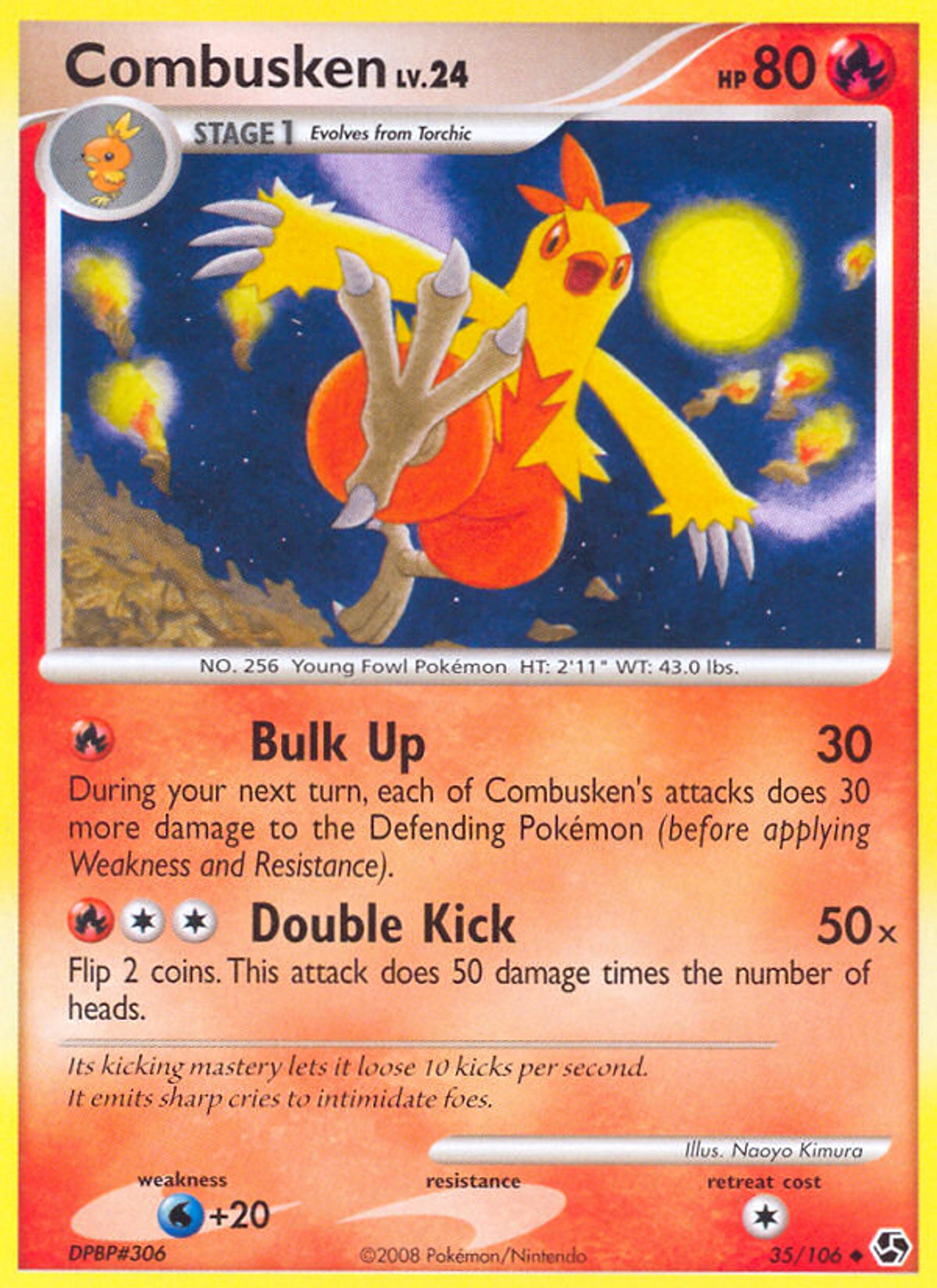 Combusken — Great Encounters — Pokemon