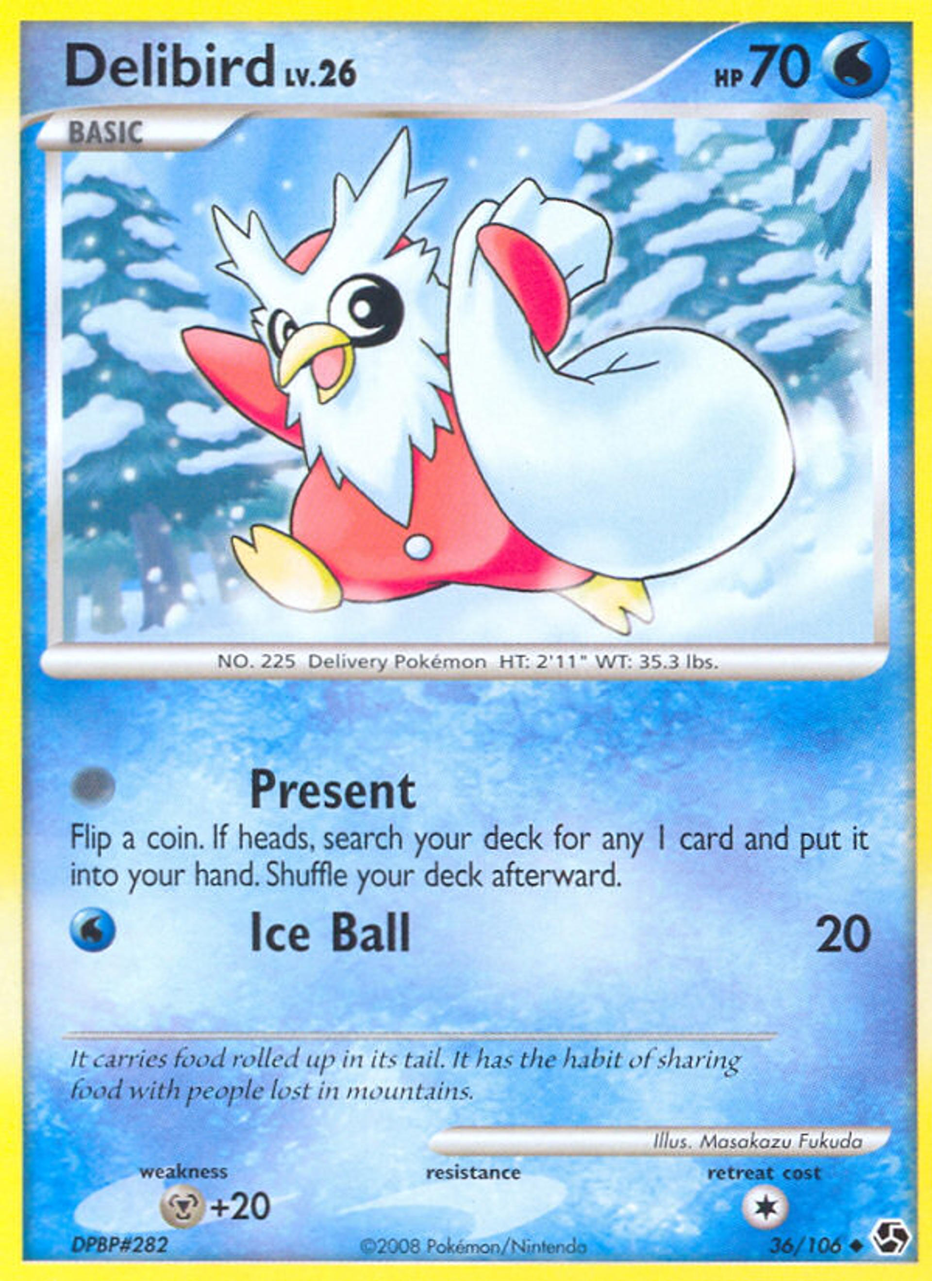 Delibird — Great Encounters — Pokemon