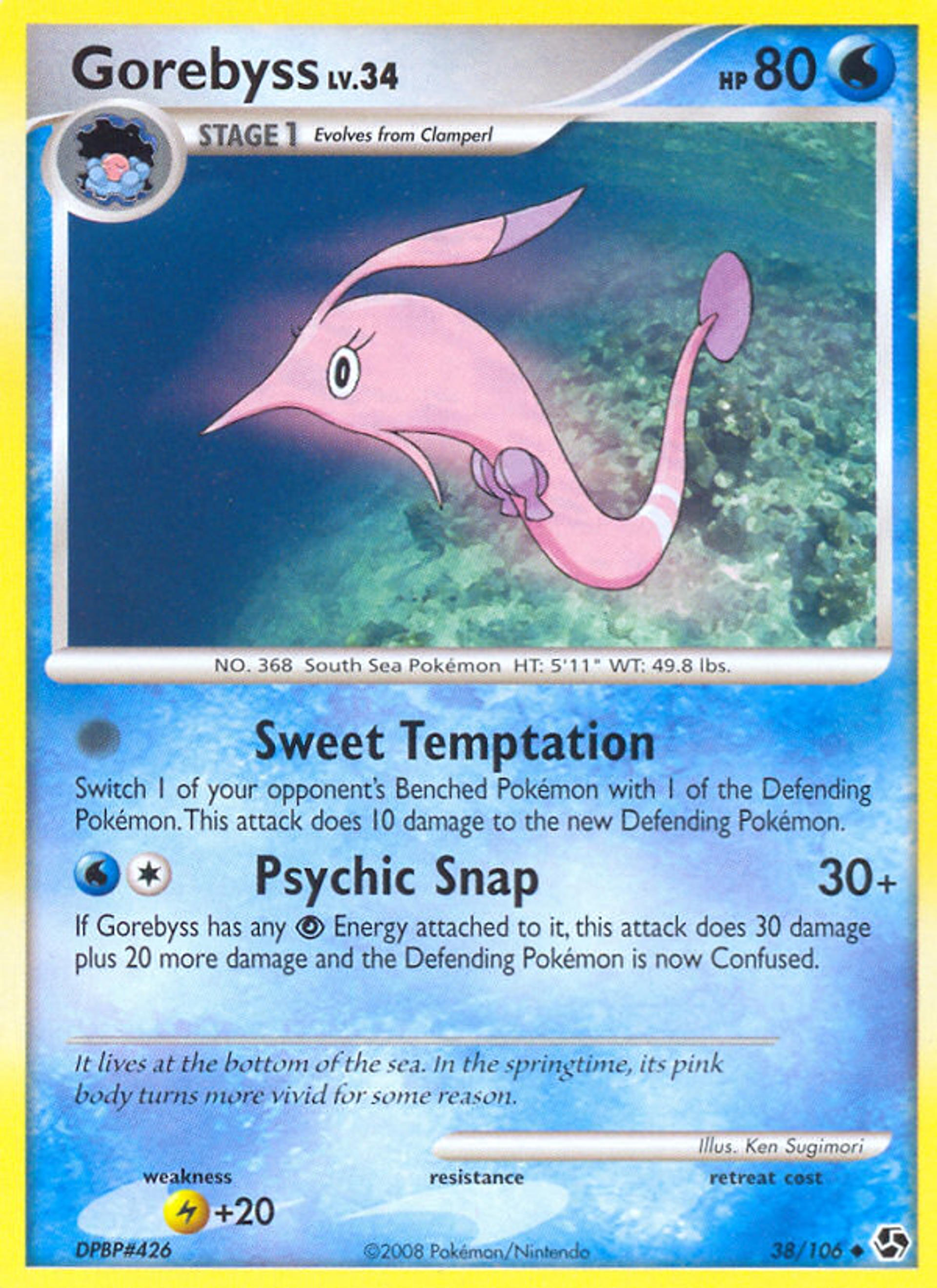 Gorebyss — Great Encounters — Pokemon