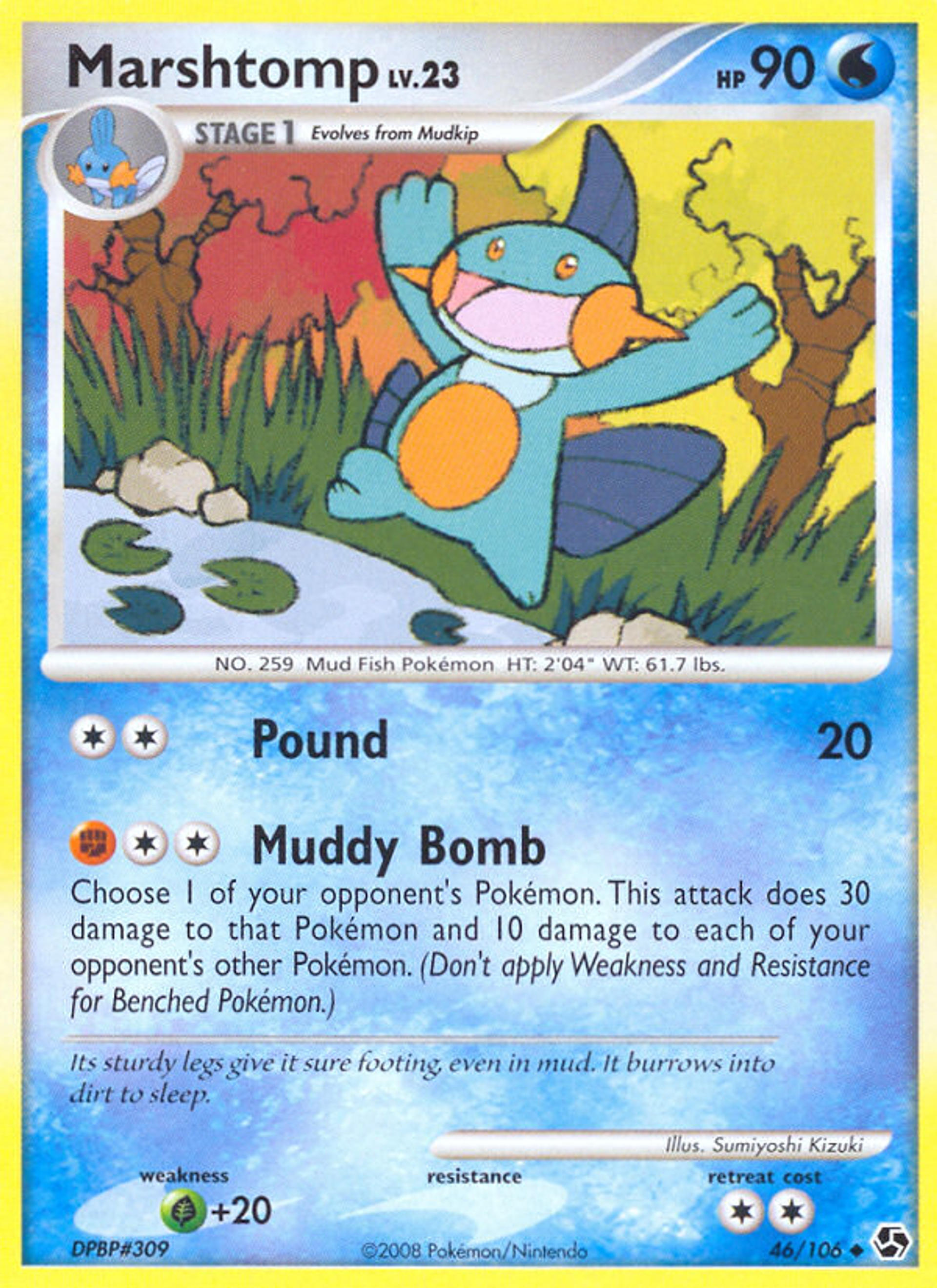 Flobio Lv.23 — Great Encounters — Pokémon