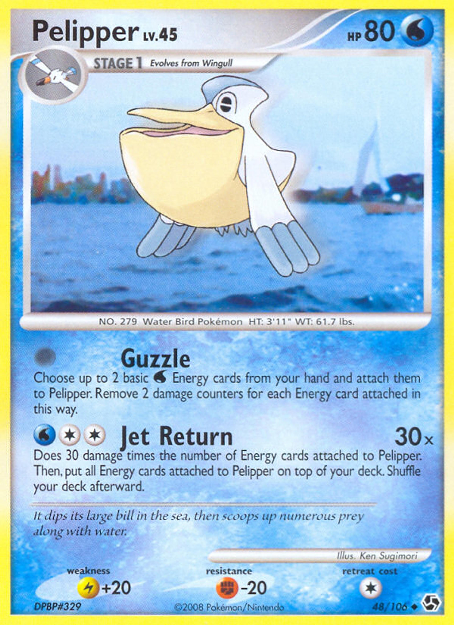 Pelipper — Great Encounters — Pokemon