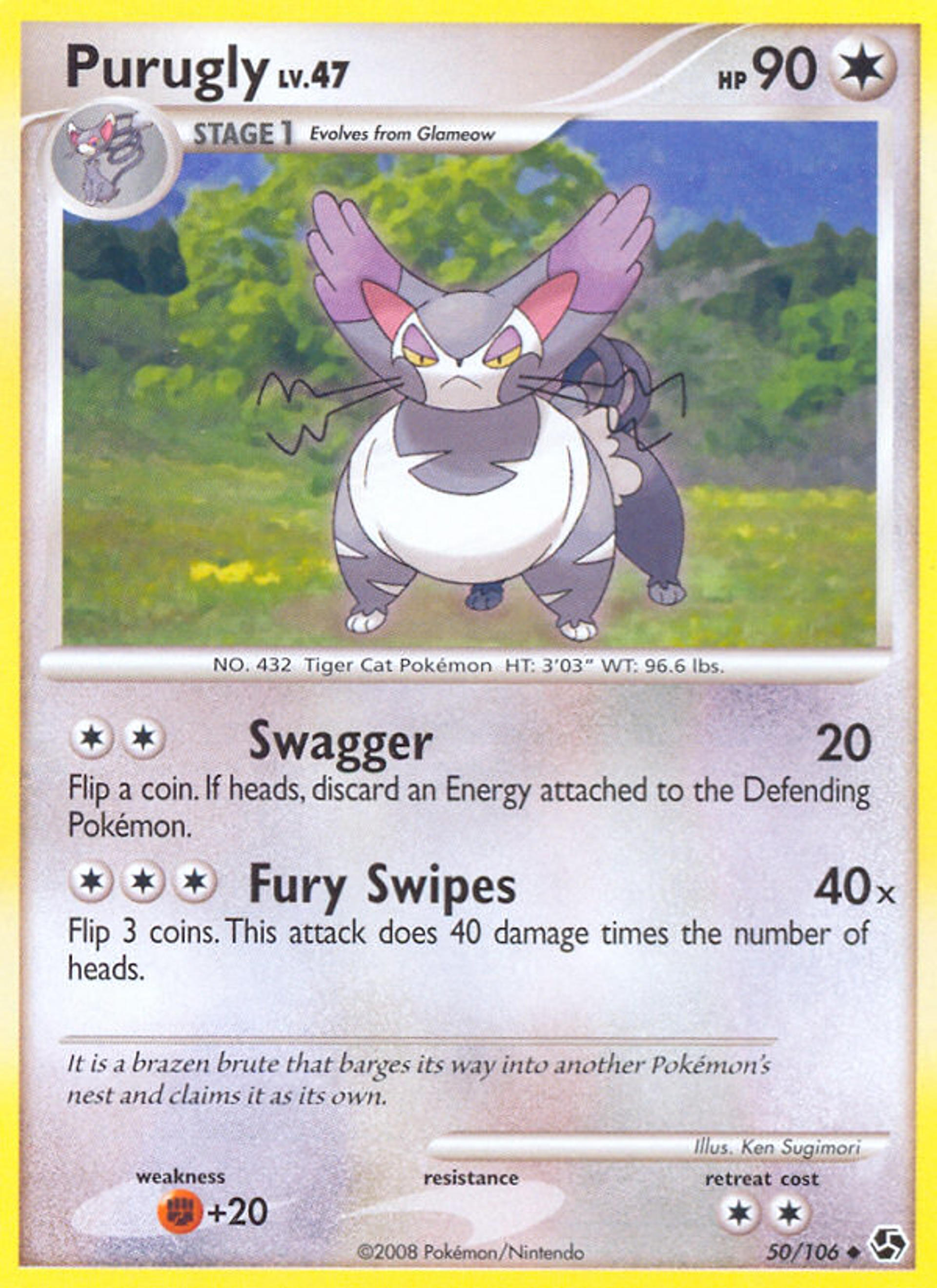 Purugly — Great Encounters — Pokemon