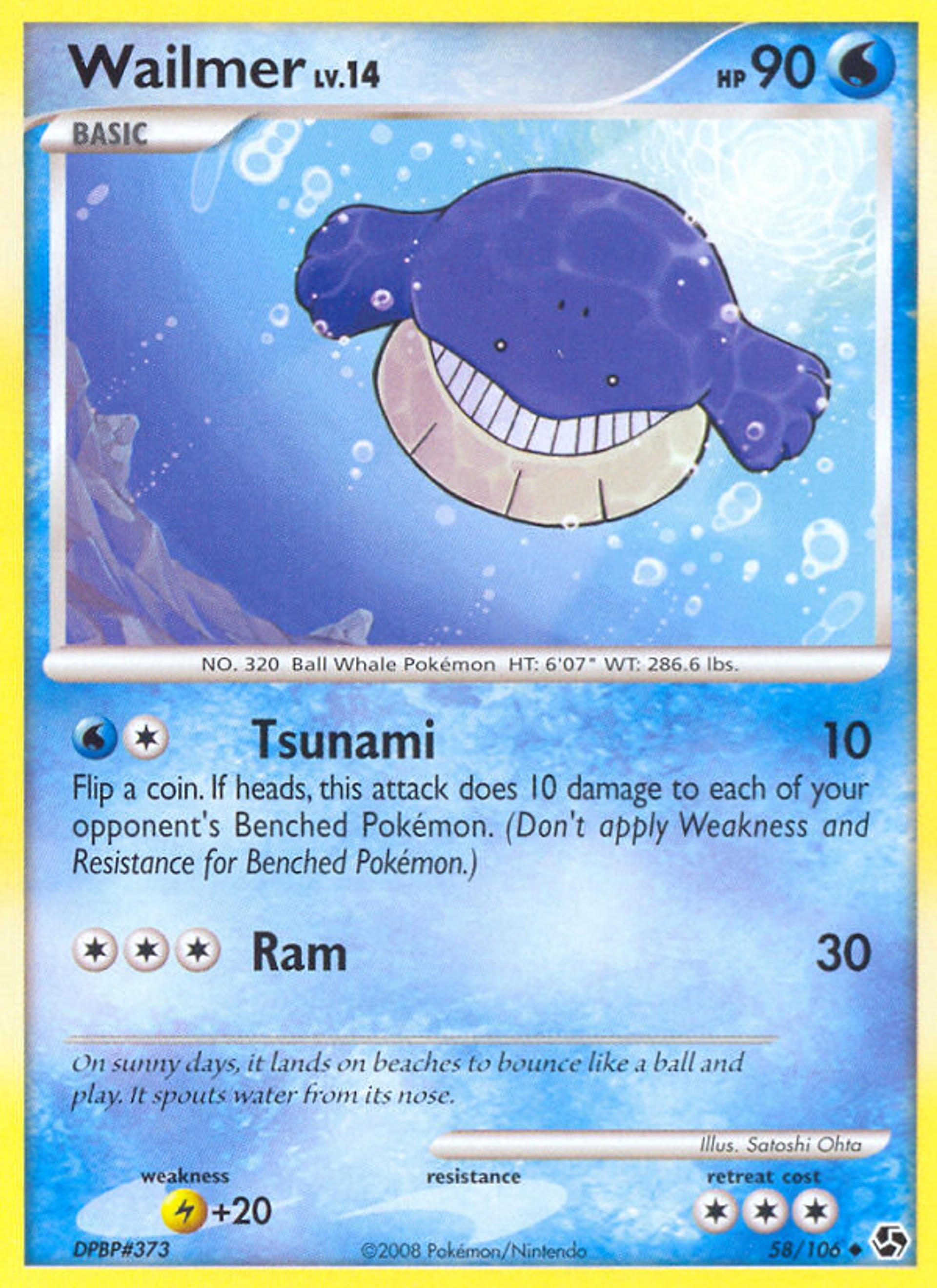 Wailmer — Great Encounters — Pokemon