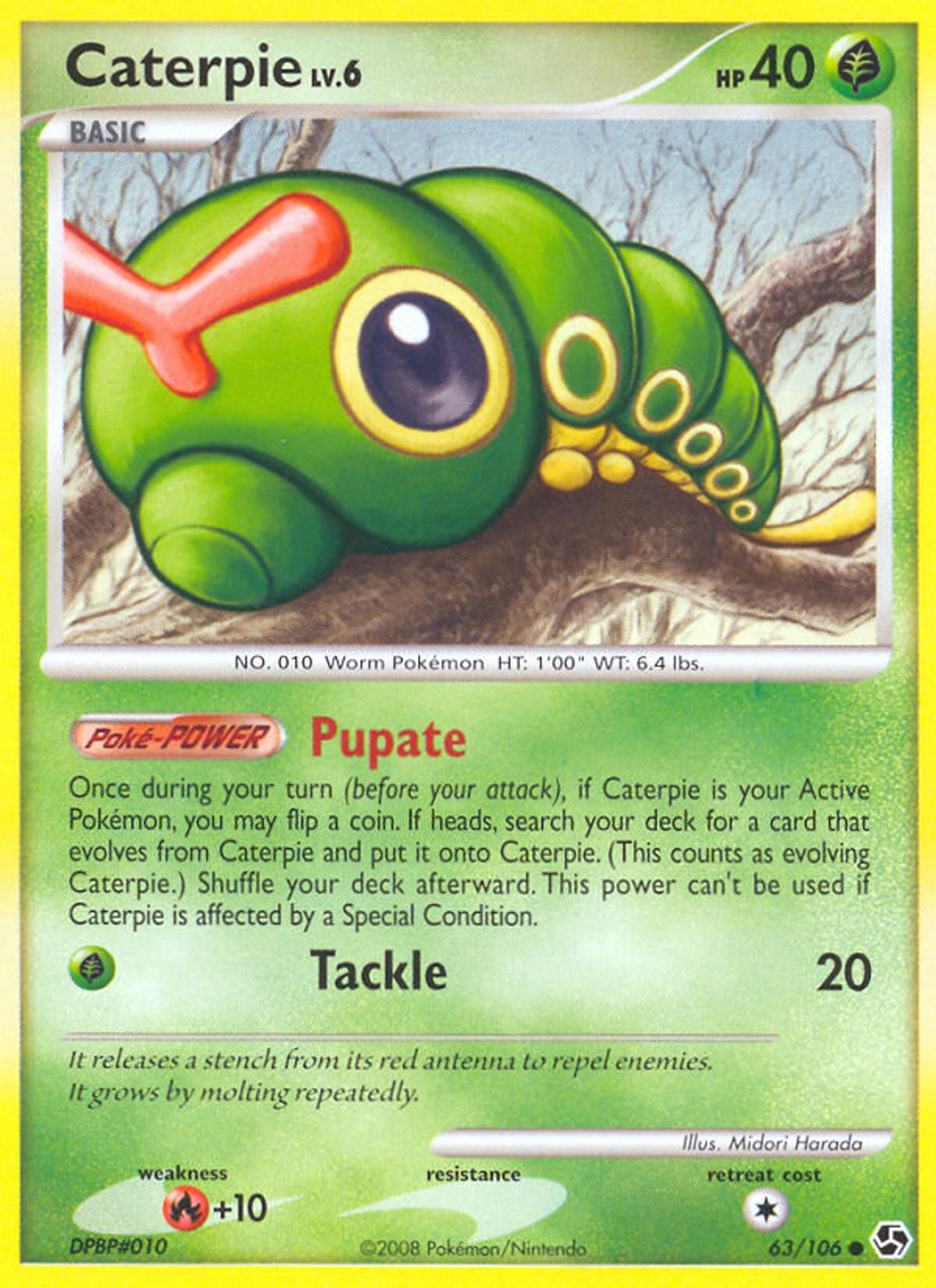 Caterpie — Great Encounters — Pokemon