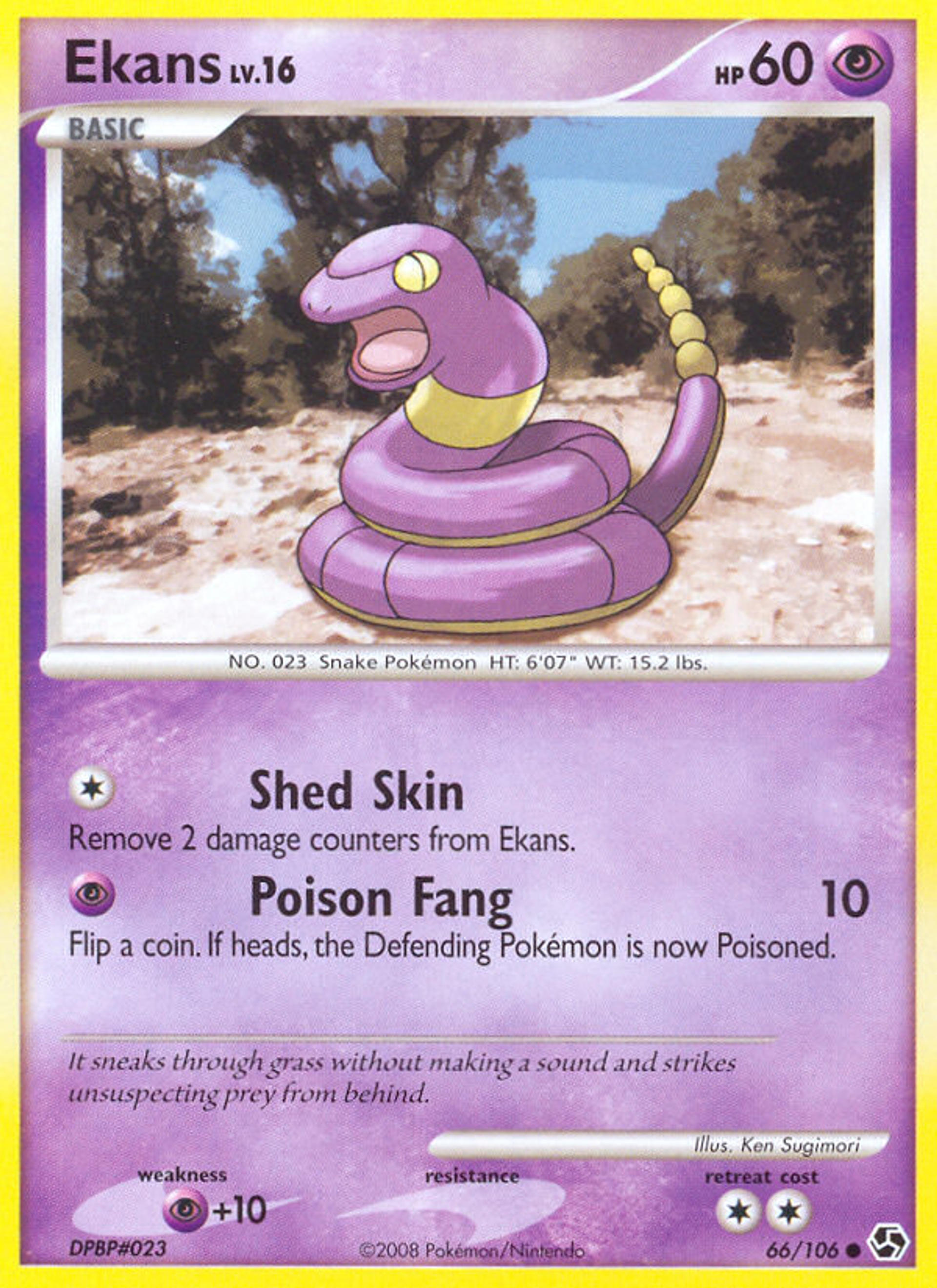 Ekans — Great Encounters — Pokemon