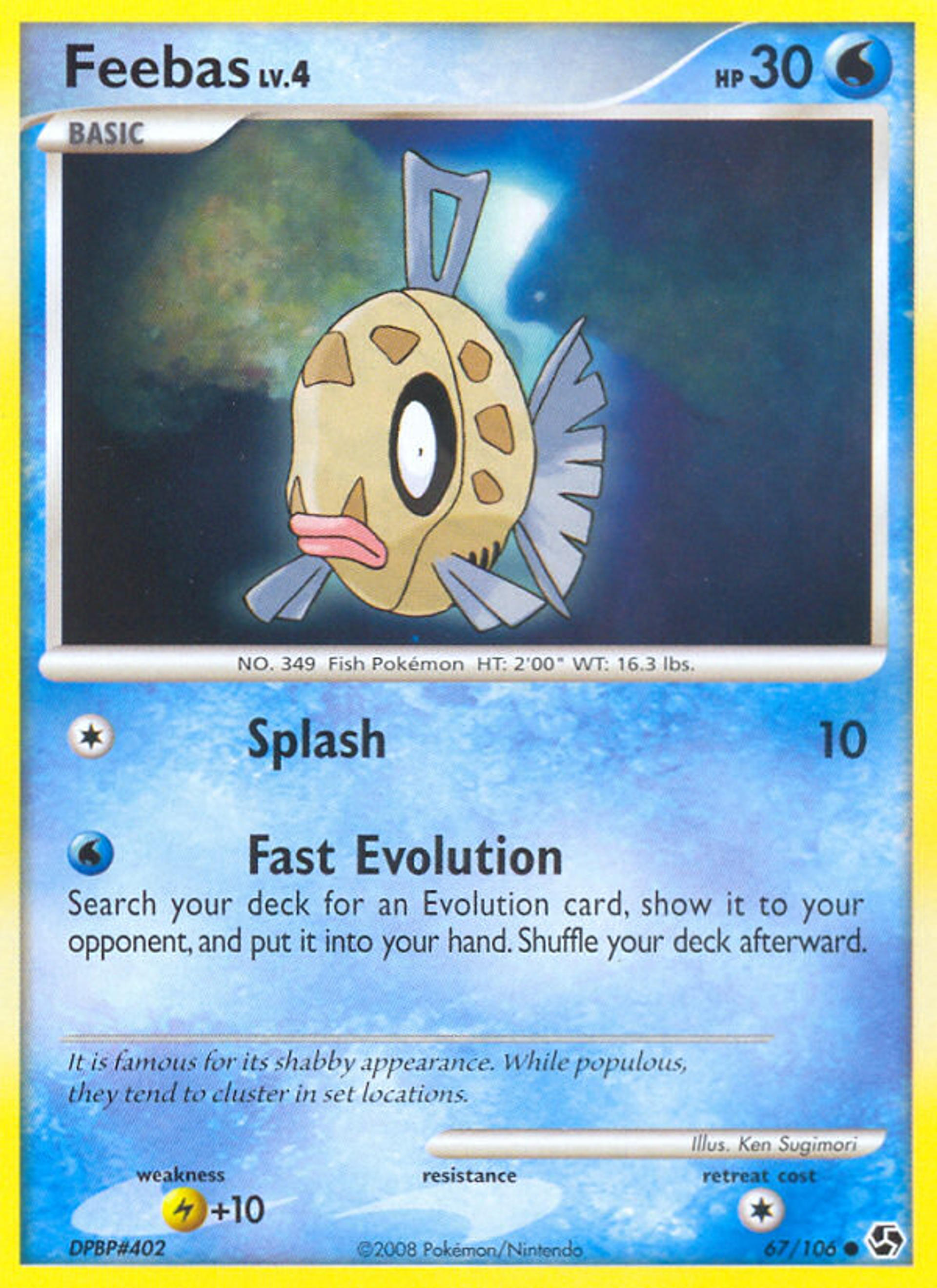 Feebas — Great Encounters — Pokemon