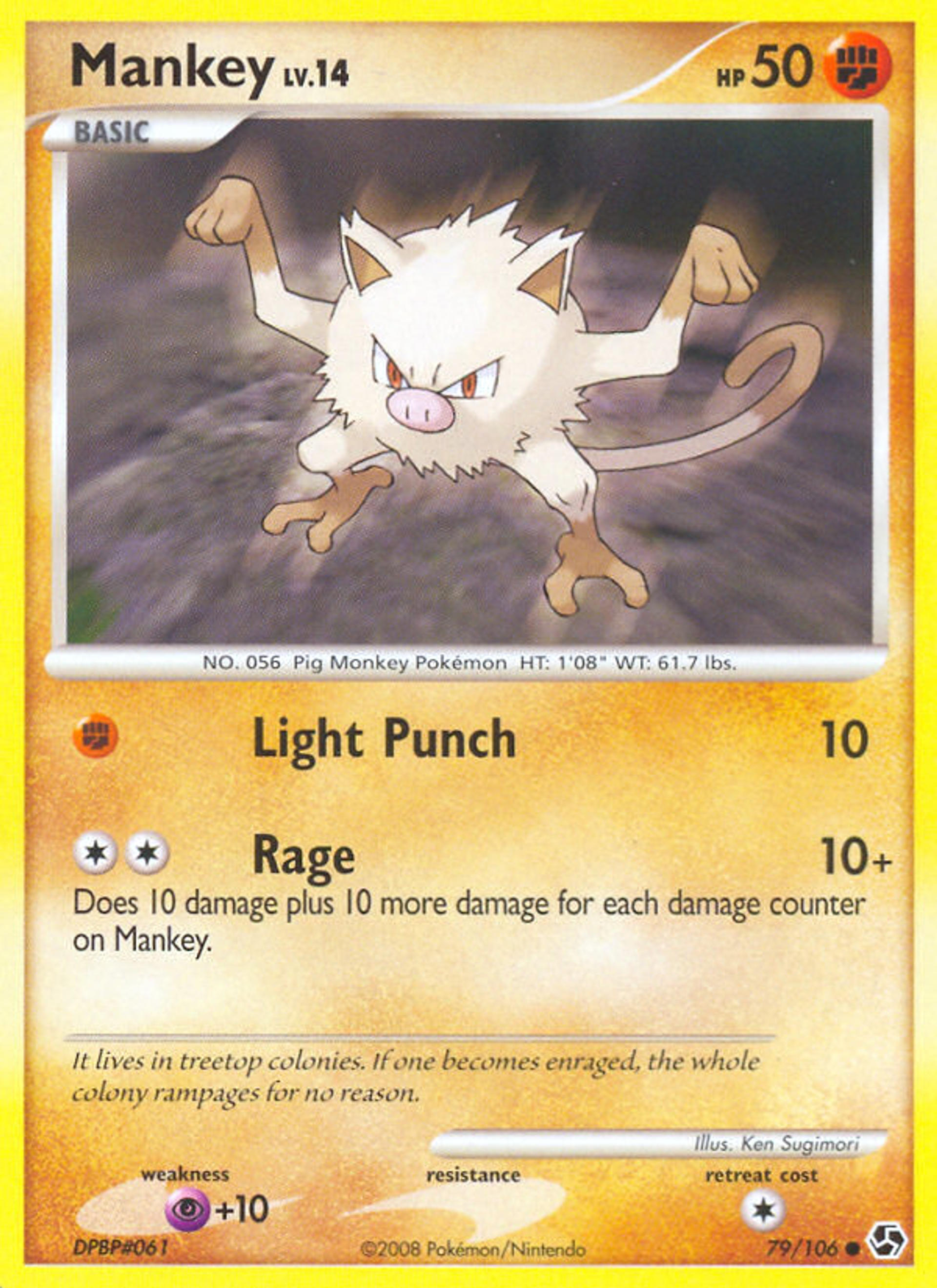 Férosinge Lv.14 — Great Encounters — Pokémon