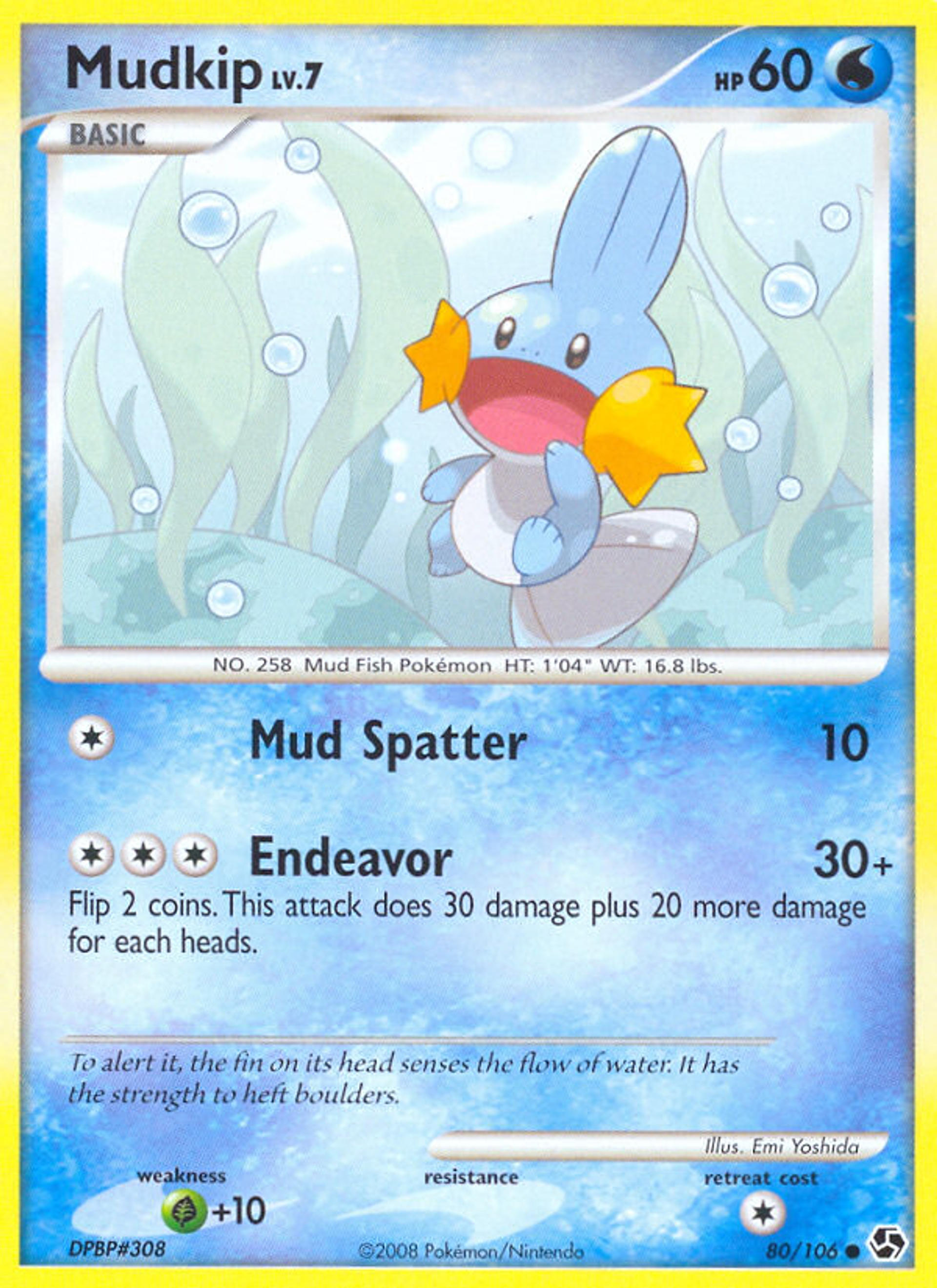 Mudkip — Great Encounters — Pokémon