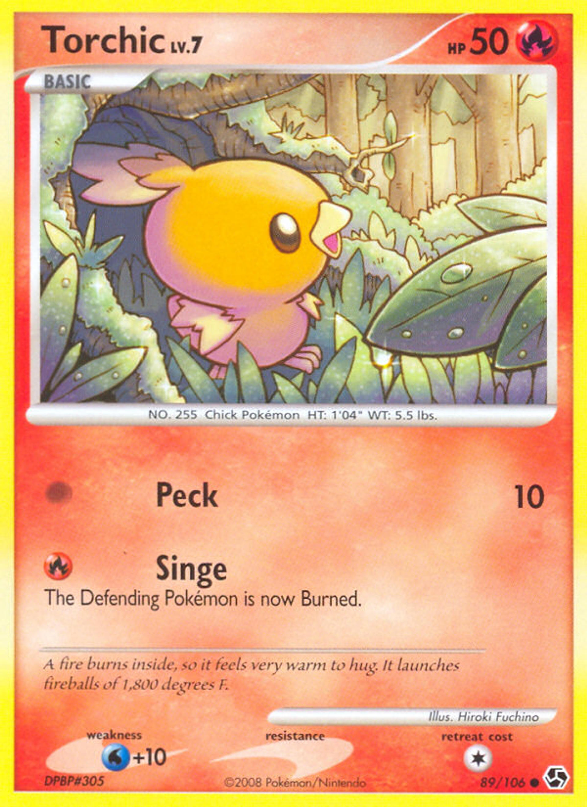 Poussifeu Lv.7 — Great Encounters — Pokémon