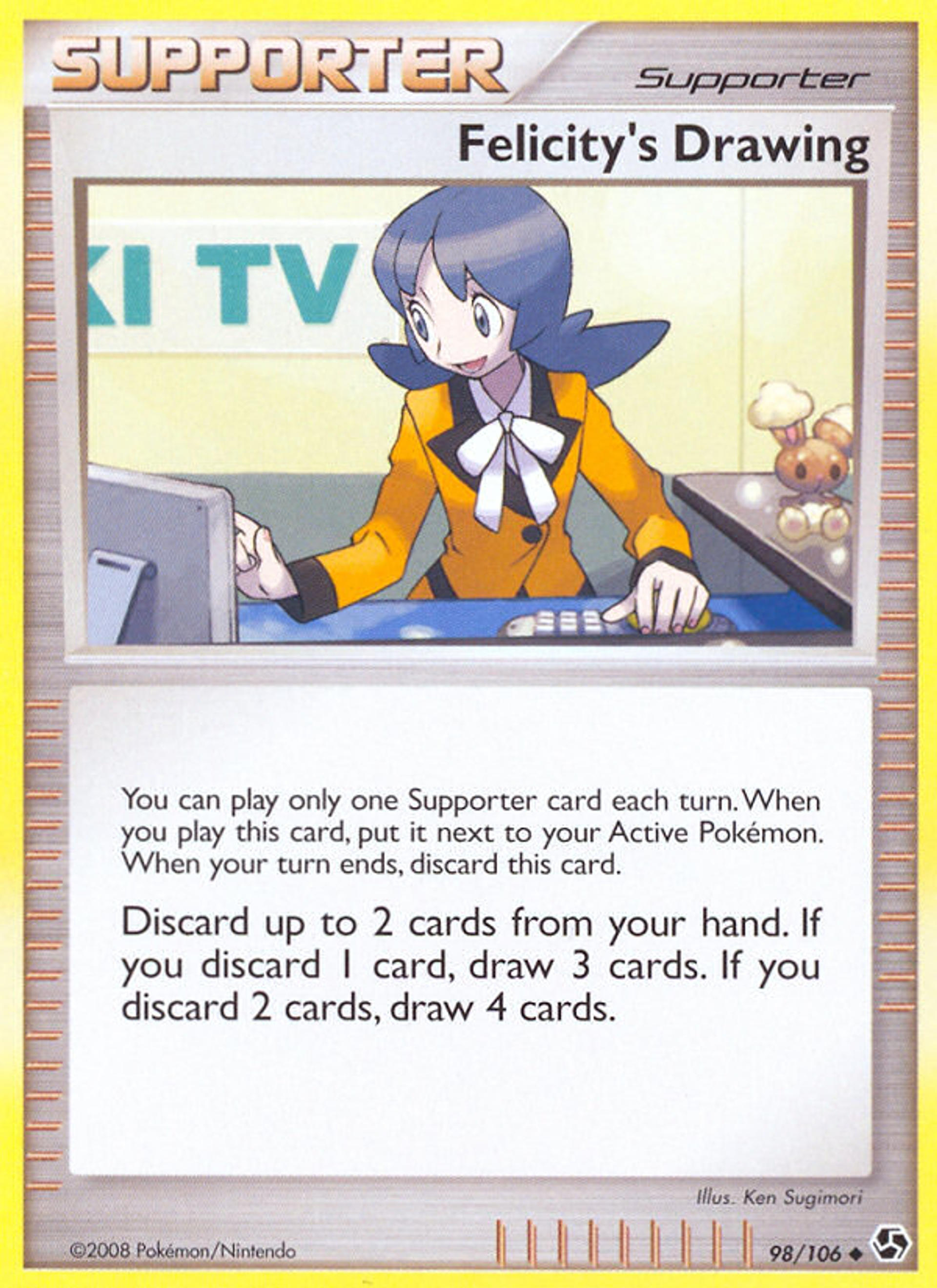 Felicity's Drawing — Great Encounters — Pokemon