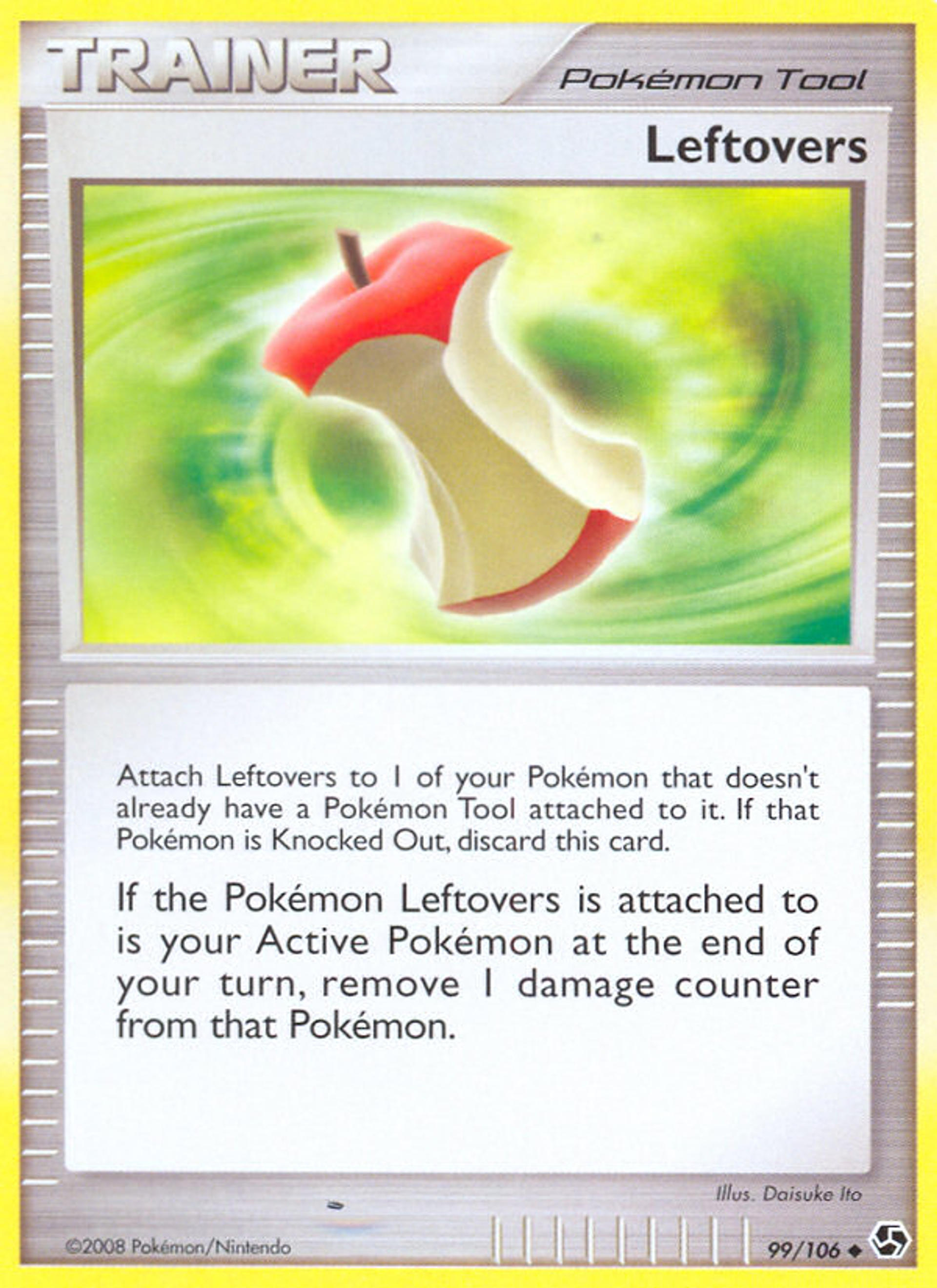 Leftovers — Great Encounters — Pokemon