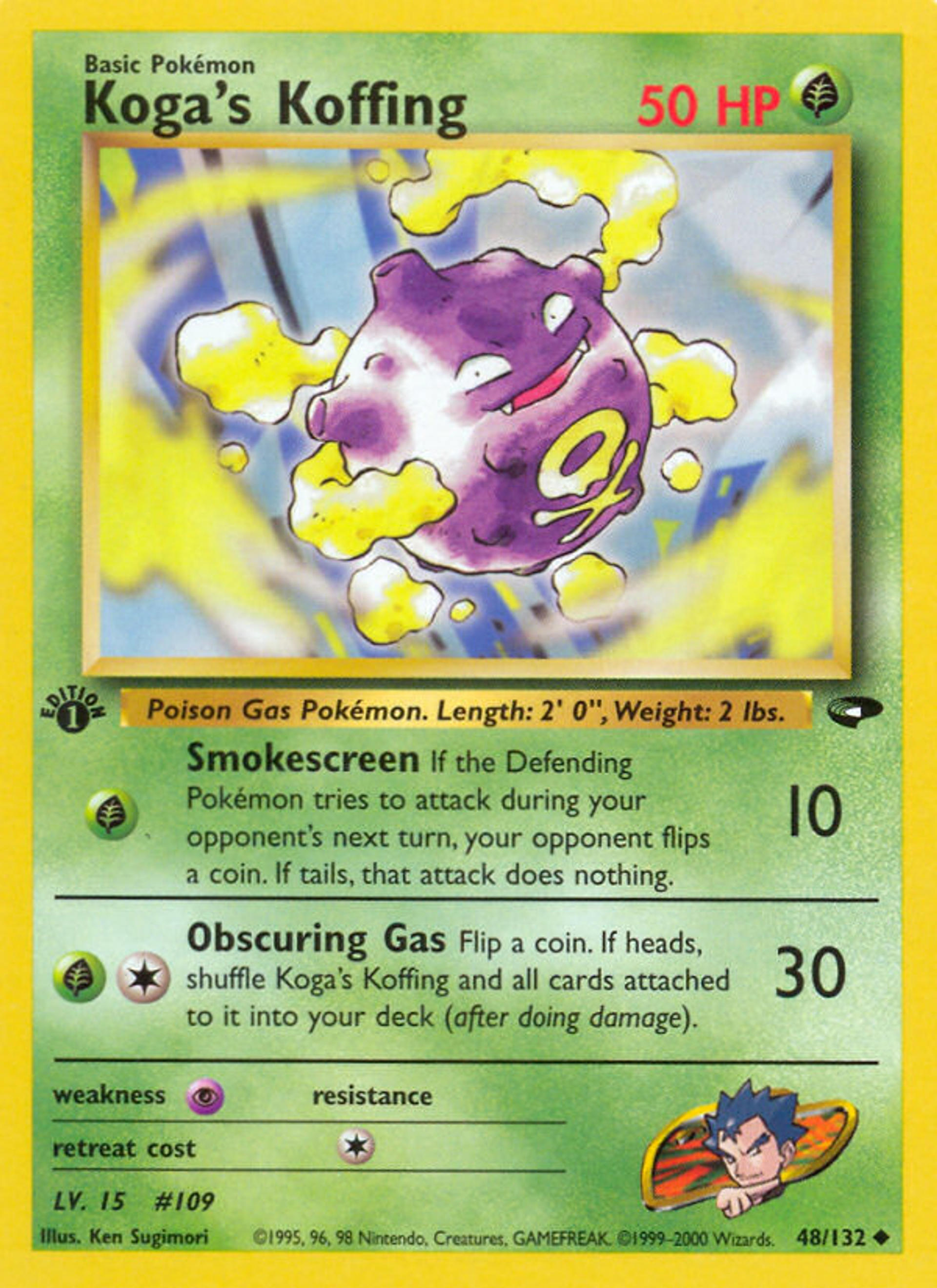 Koga's Koffing — Gym Challenge — Pokemon