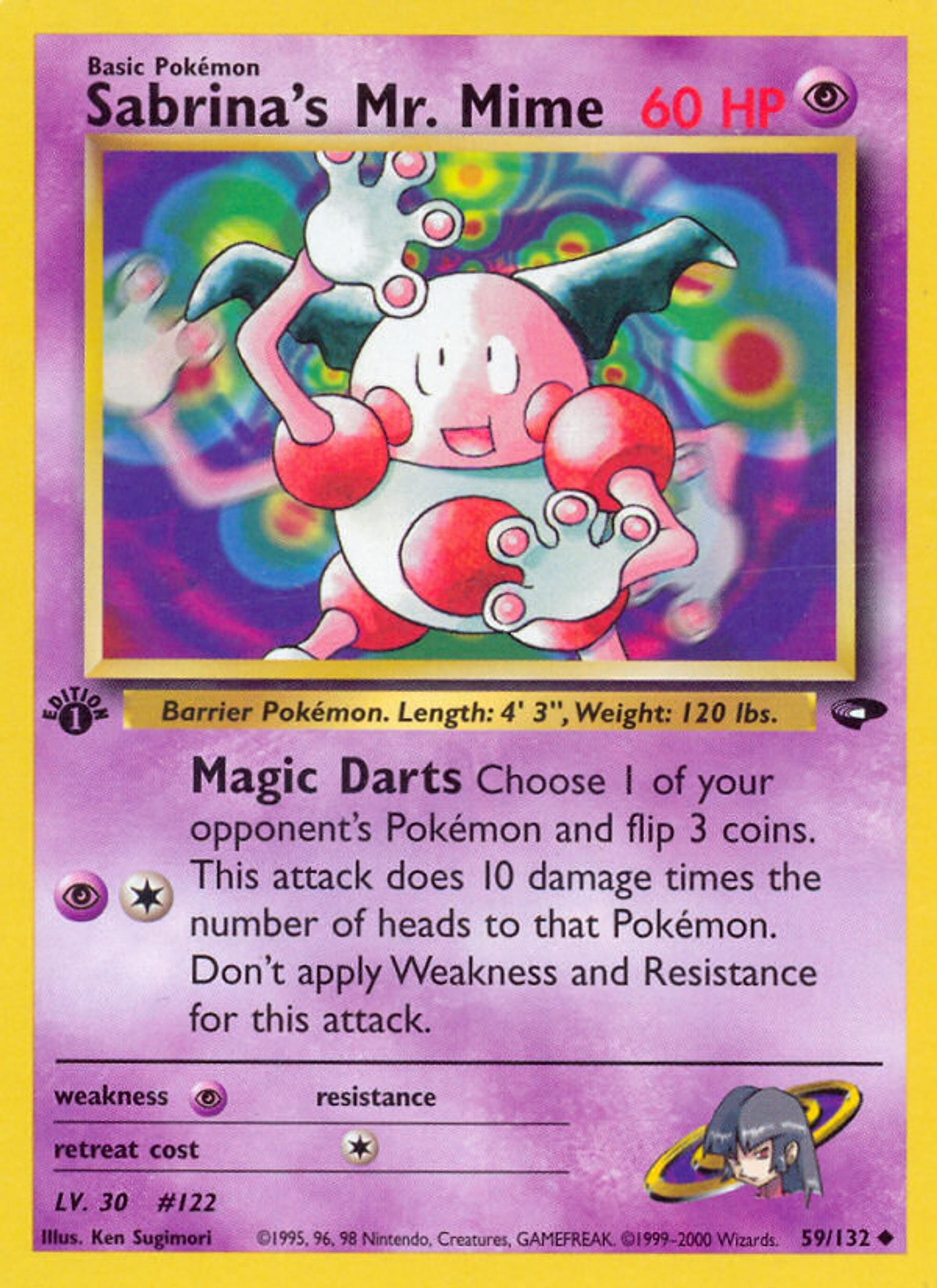 Sabrina's Mr. Mime — Gym Challenge — Pokemon