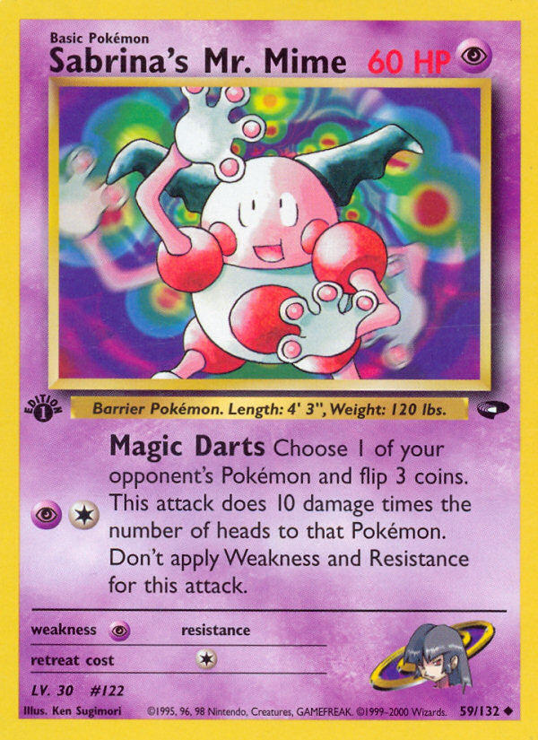 Sabrina's Mr. Mime — Gym Challenge — Pokemon