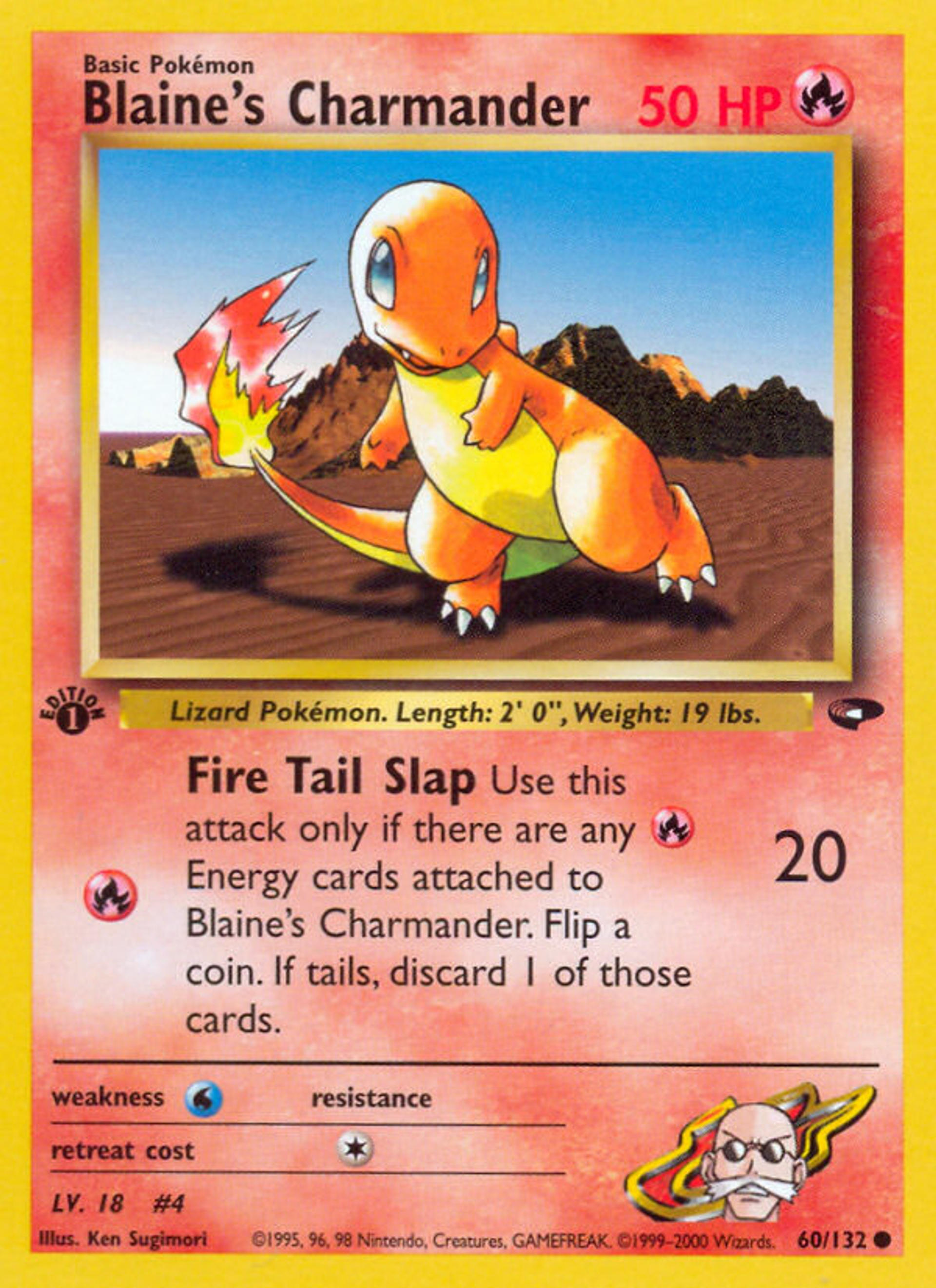 Blaine's Charmander — Gym Challenge — Pokemon