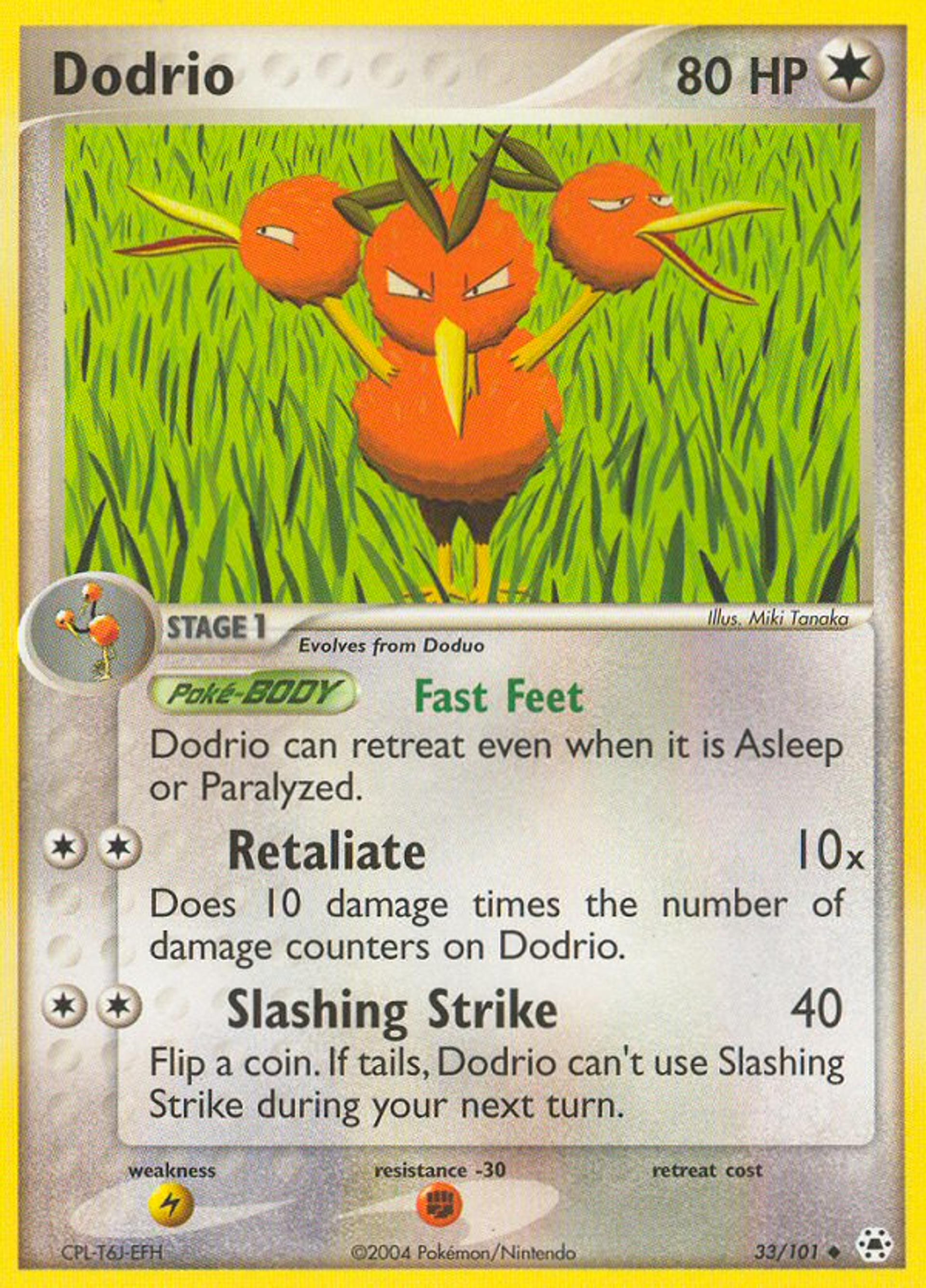 Dodrio — Hidden Legends — Pokémon