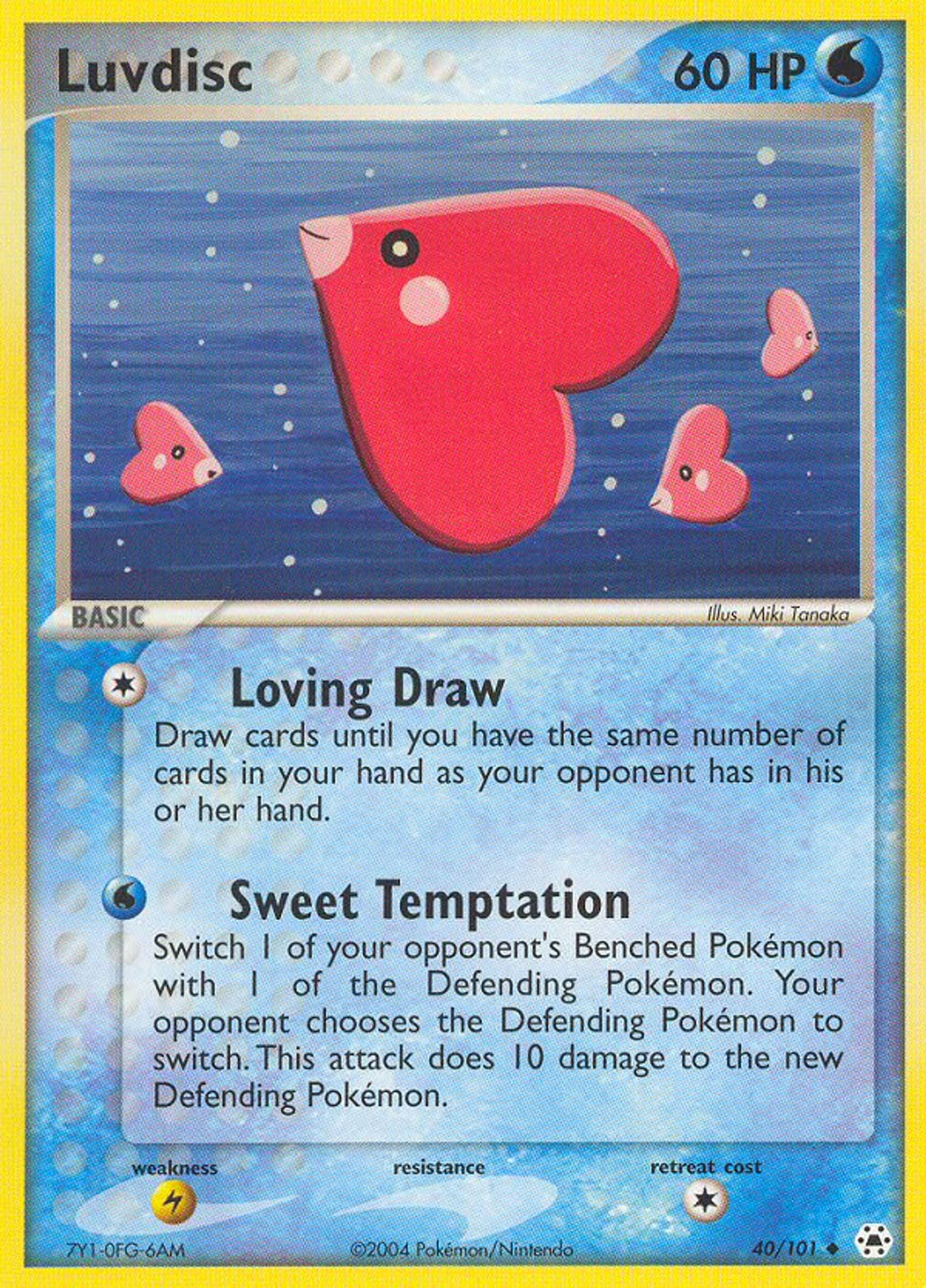 Lovdisc — Hidden Legends — Pokémon