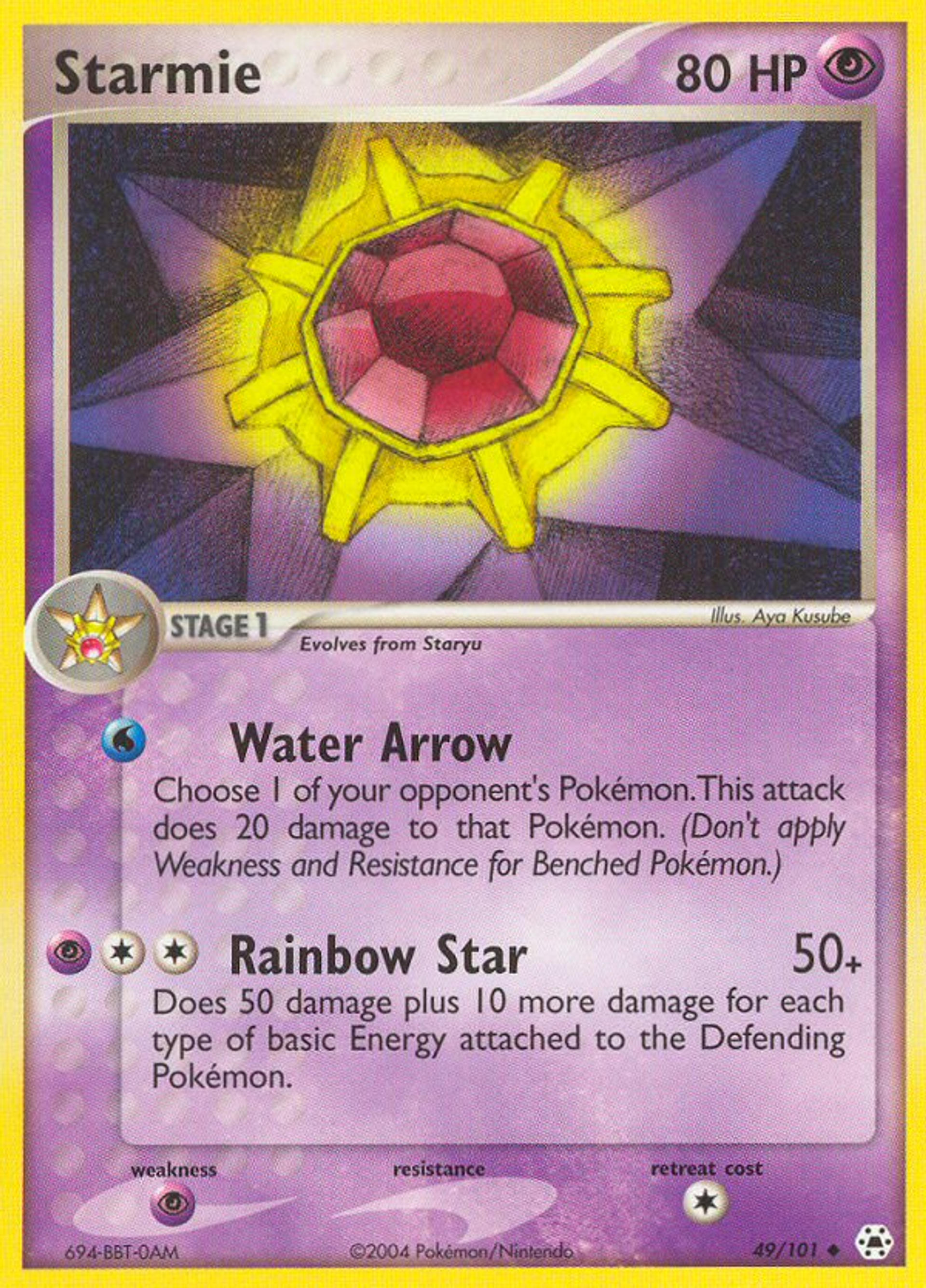 Starmie — Hidden Legends — Pokémon