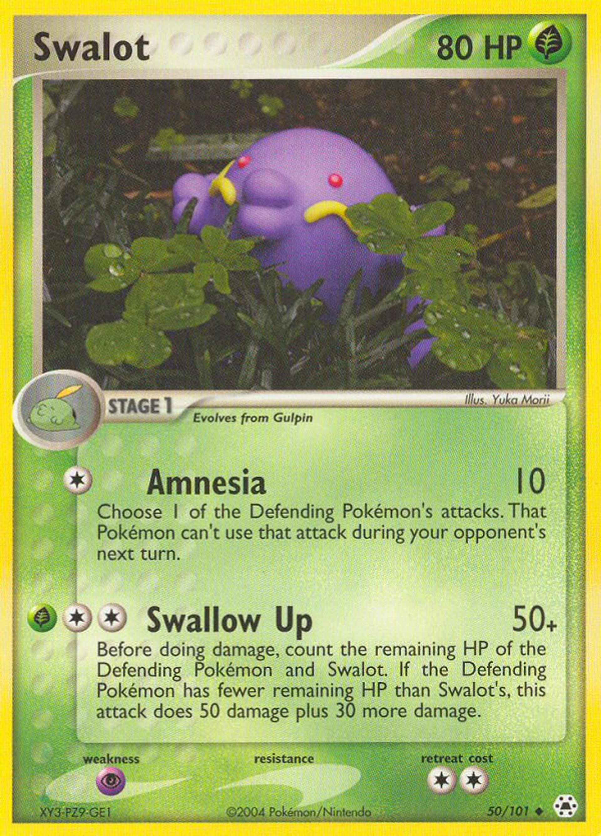 Swalot — Hidden Legends — Pokémon
