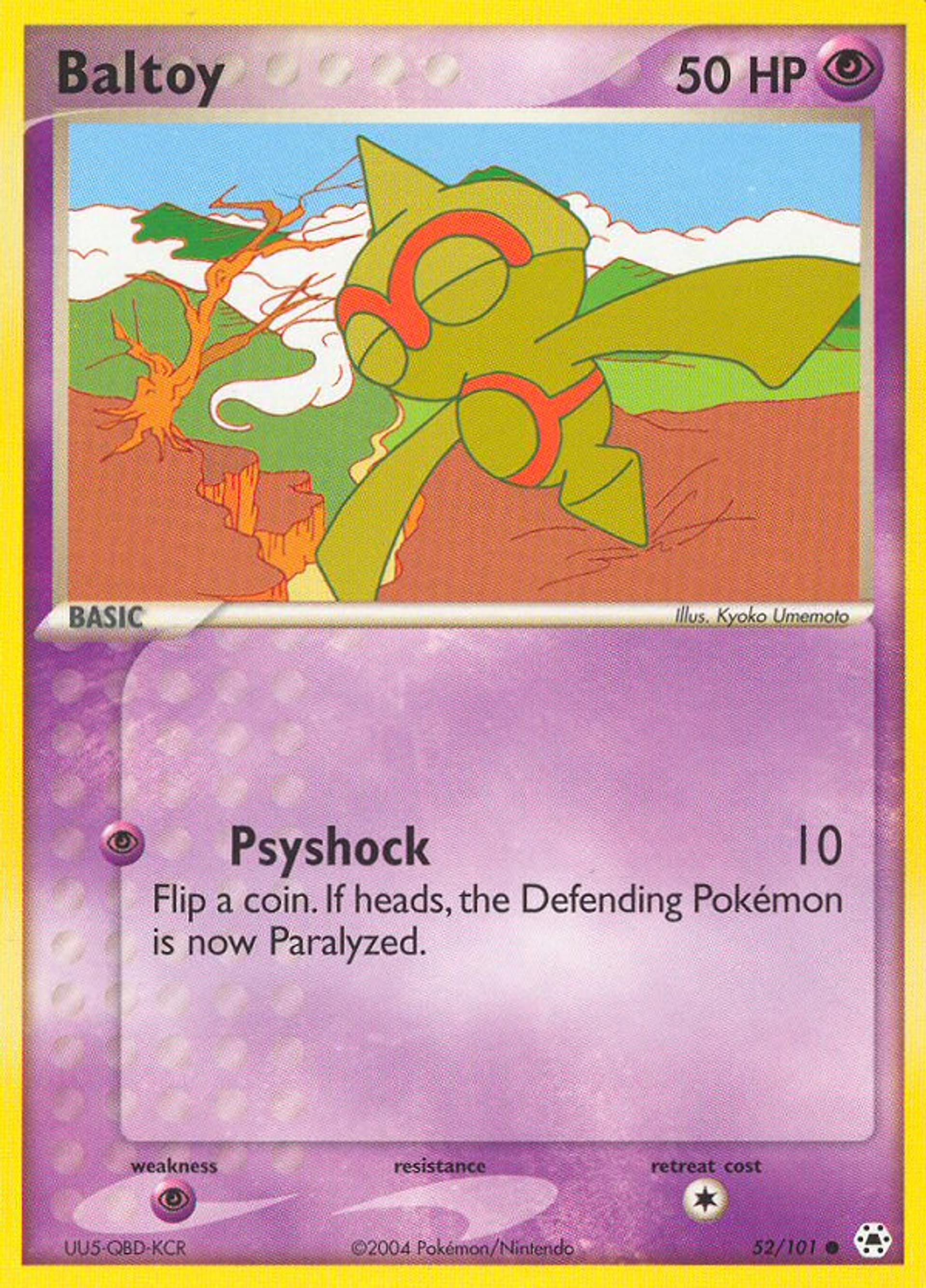 Baltoy — Hidden Legends — Pokémon