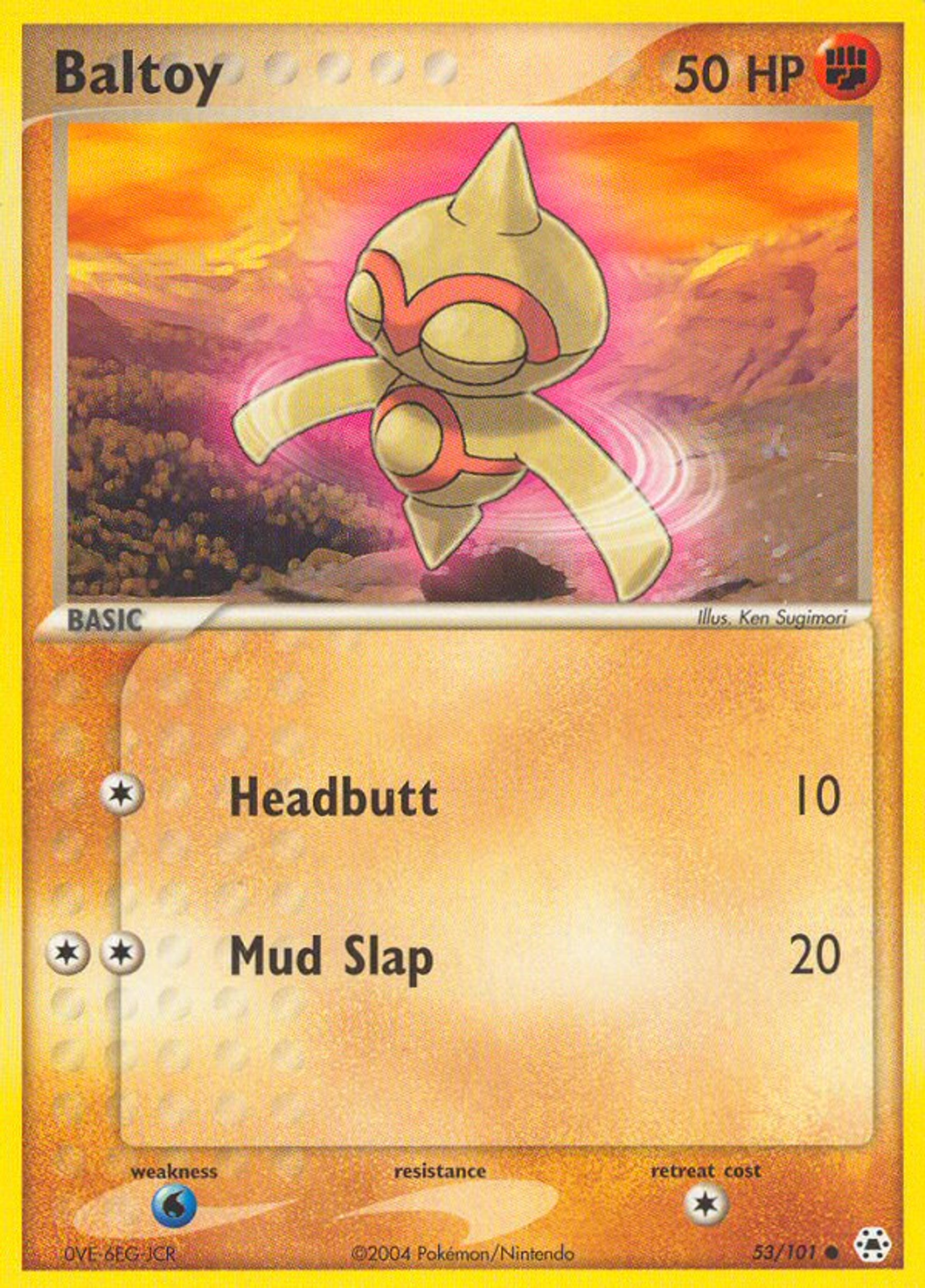 Baltoy — Hidden Legends — Pokémon