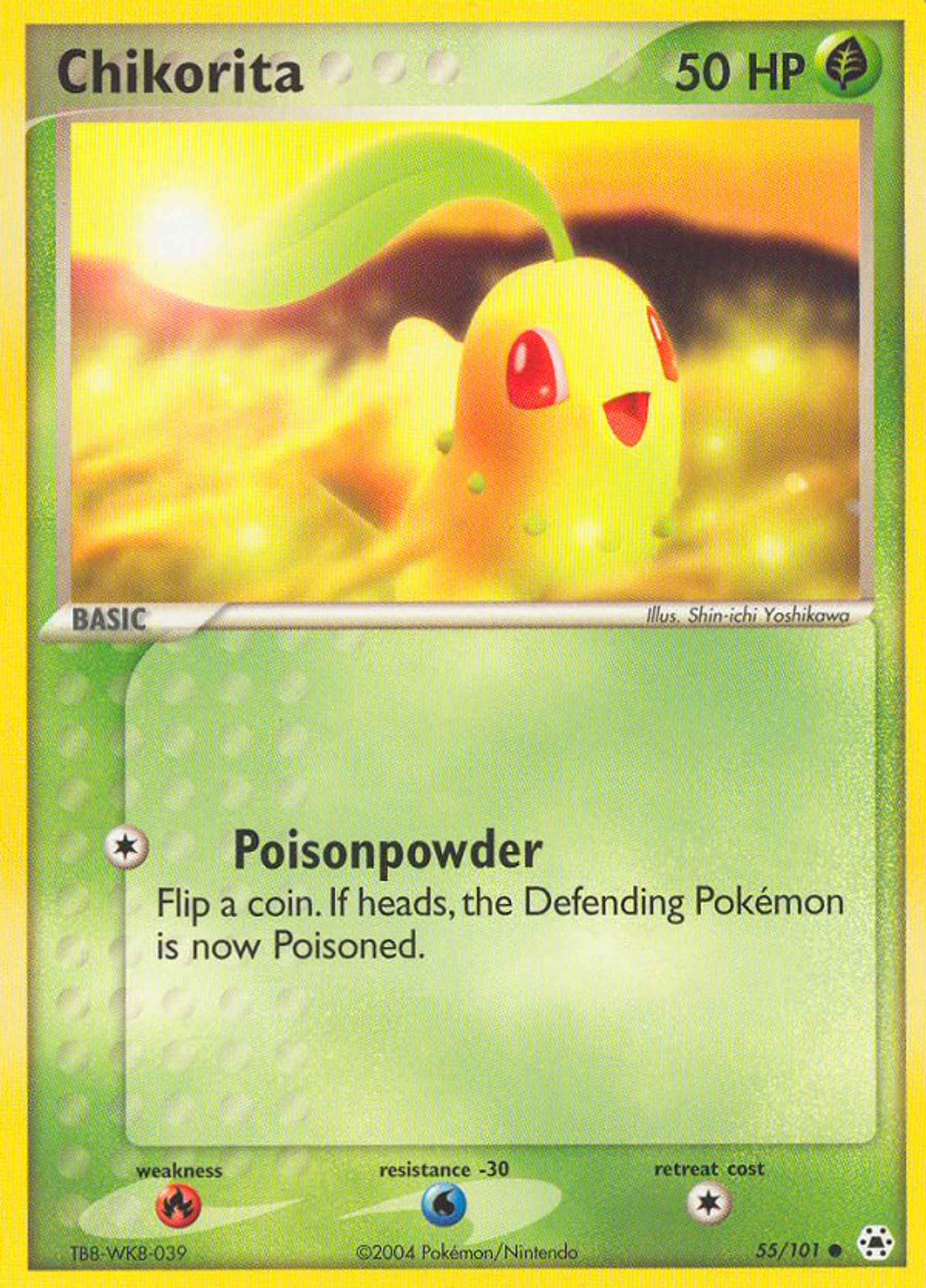 Chikorita — Hidden Legends — Pokémon