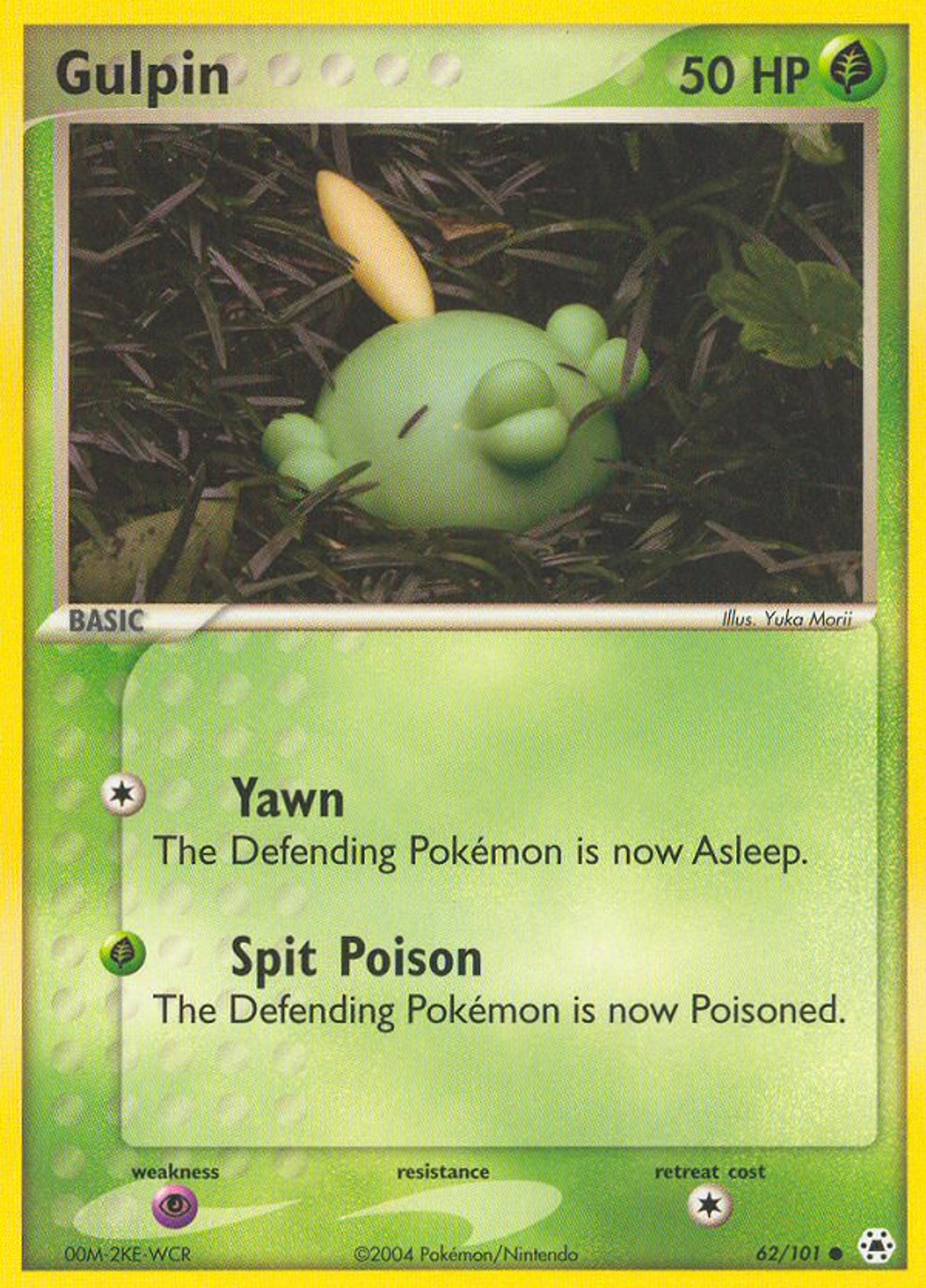Gulpin — Hidden Legends — Pokémon