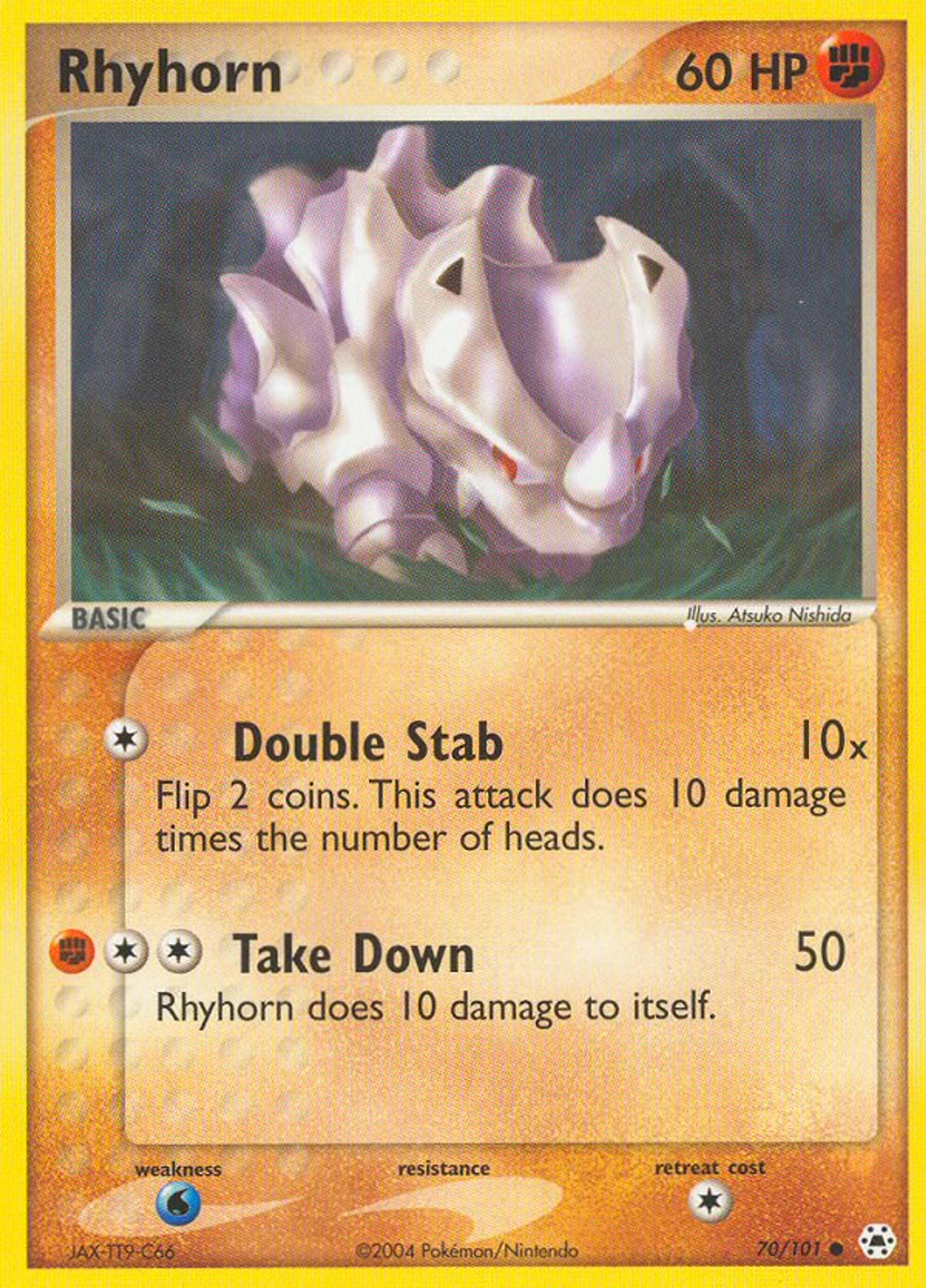 Rhyhorn — Hidden Legends — Pokémon