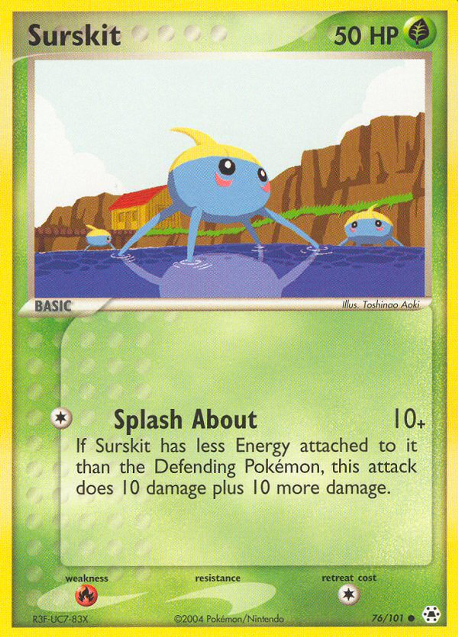 Surskit — Hidden Legends — Pokémon