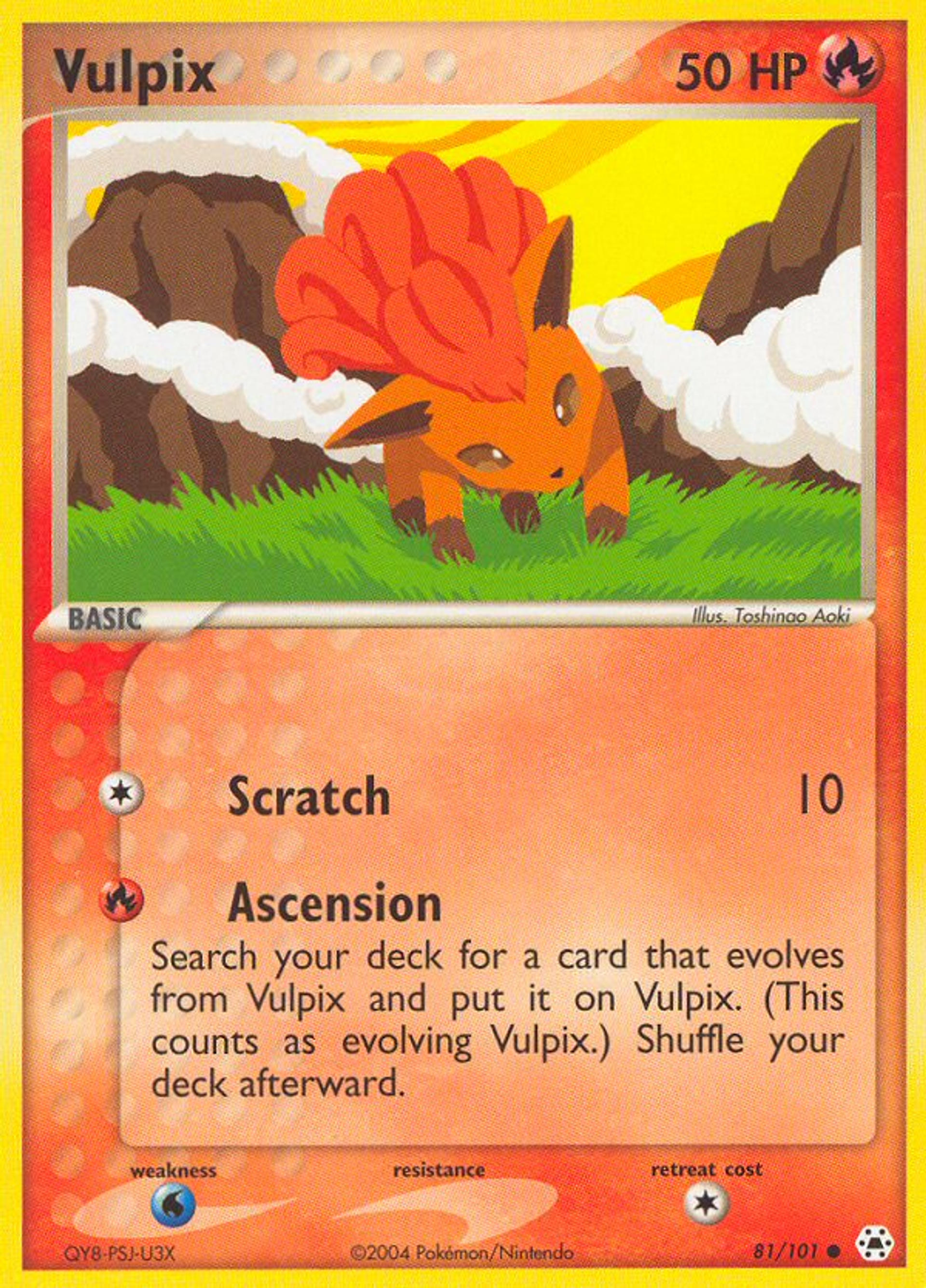 Goupix — Hidden Legends — Pokémon