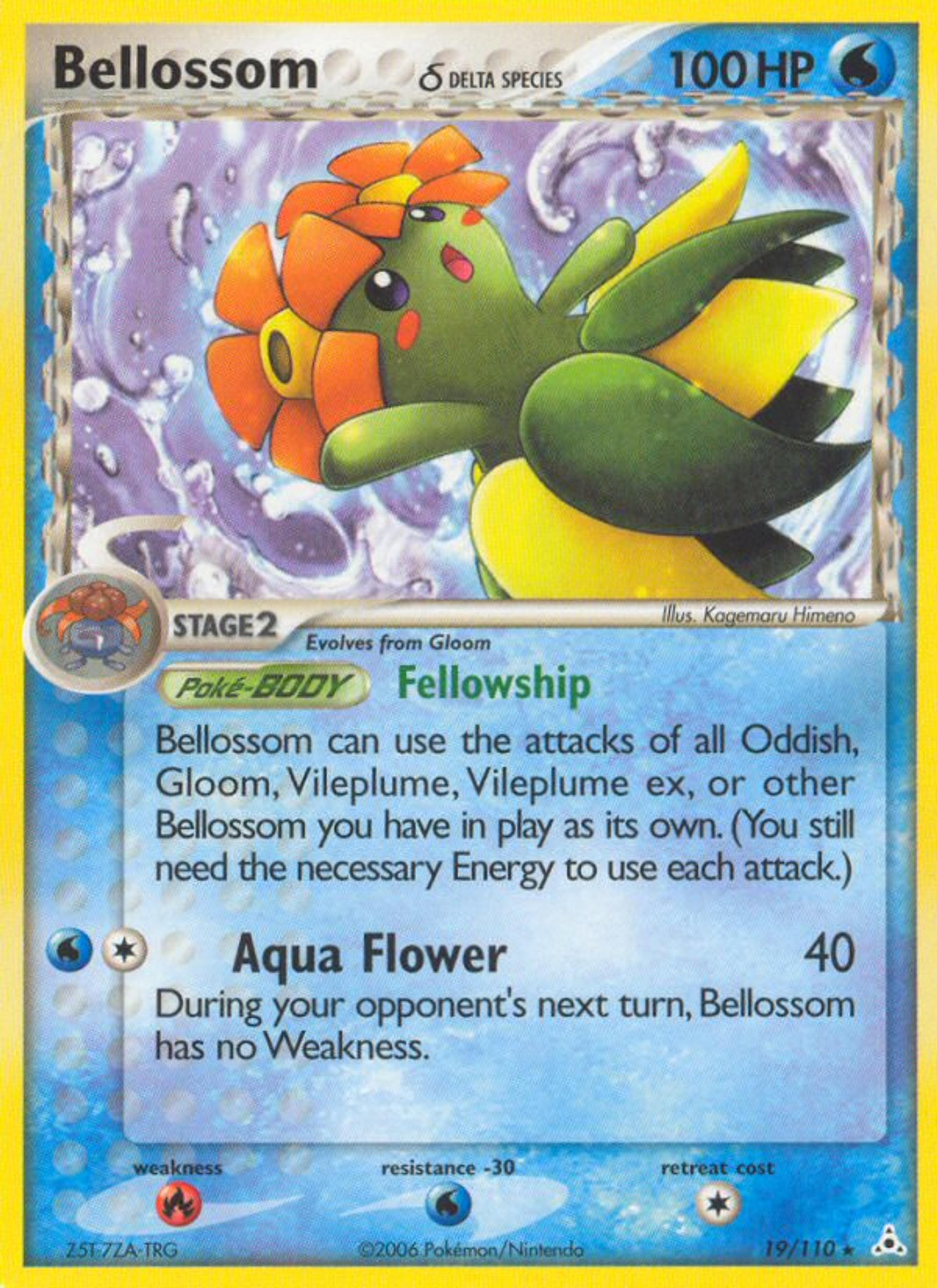 Bellossom — Holon Phantoms — Pokémon