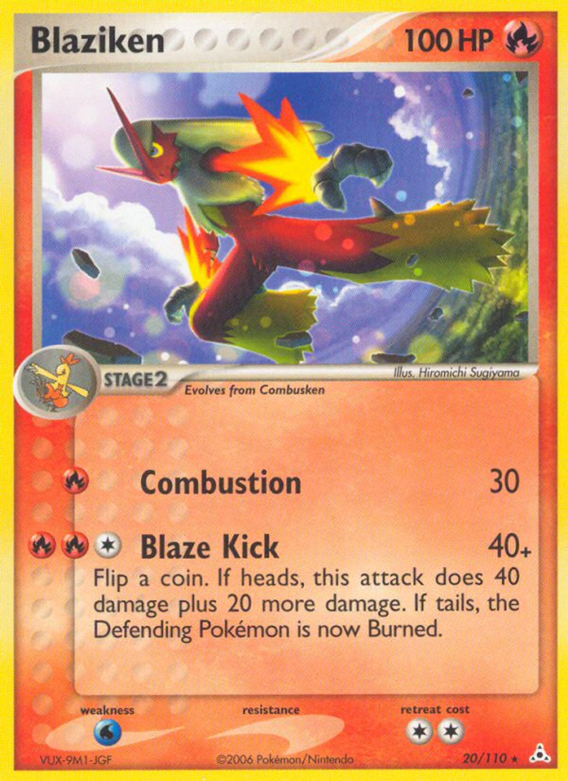 Blaziken — Holon Phantoms — Pokemon