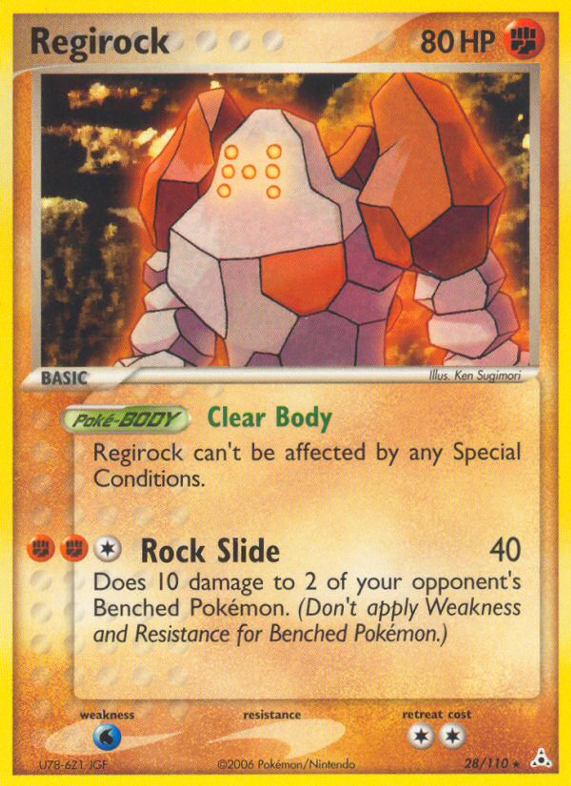 Regirock — Holon Phantoms — Pokemon