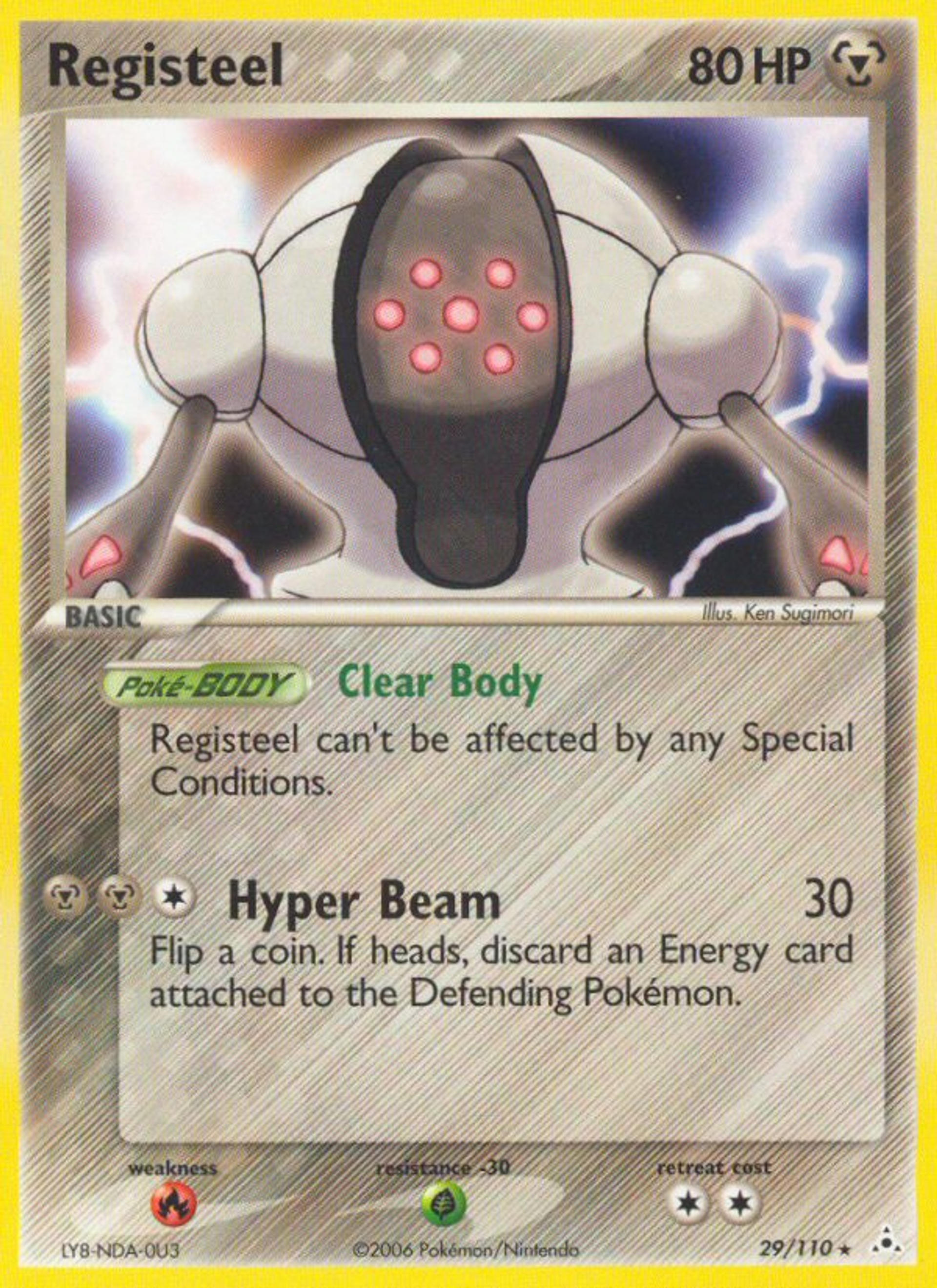 Registeel — Holon Phantoms — Pokemon