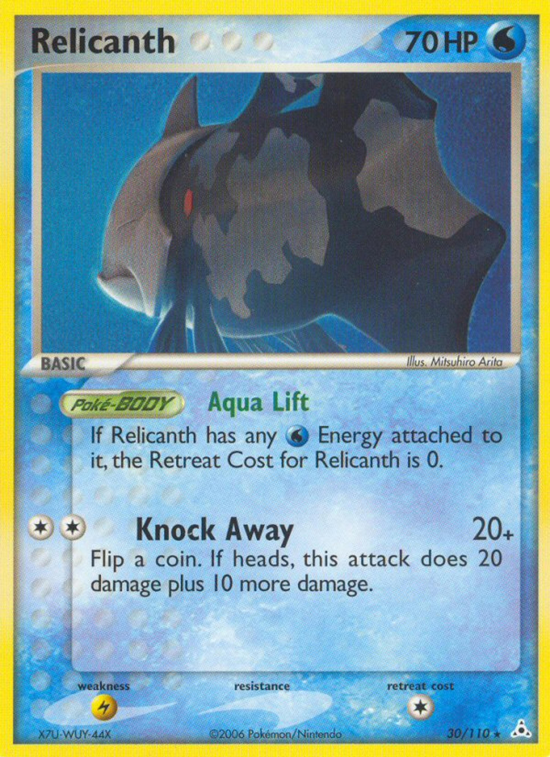 Relicanth — Holon Phantoms — Pokemon