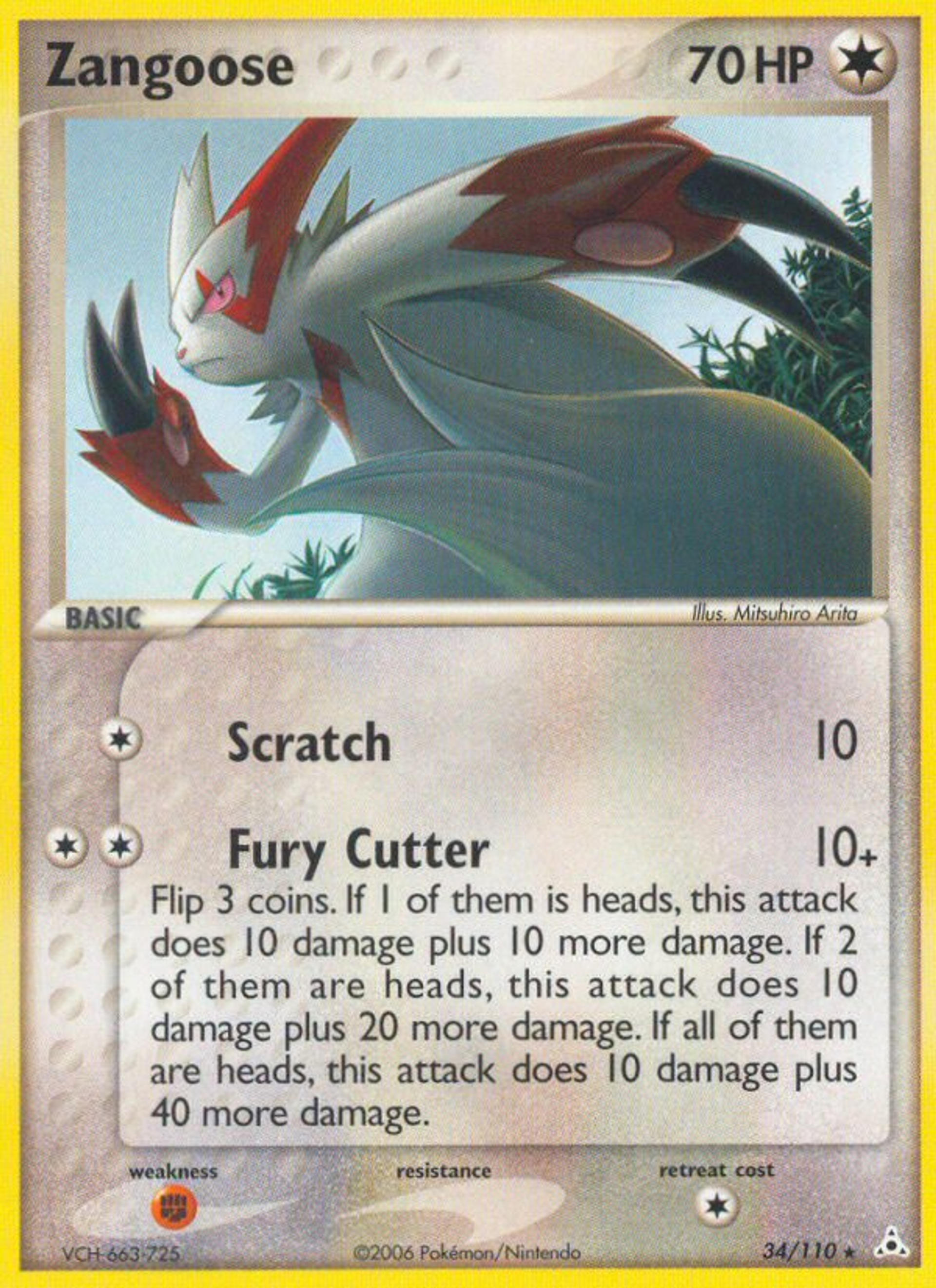 Zangoose — Holon Phantoms — Pokemon