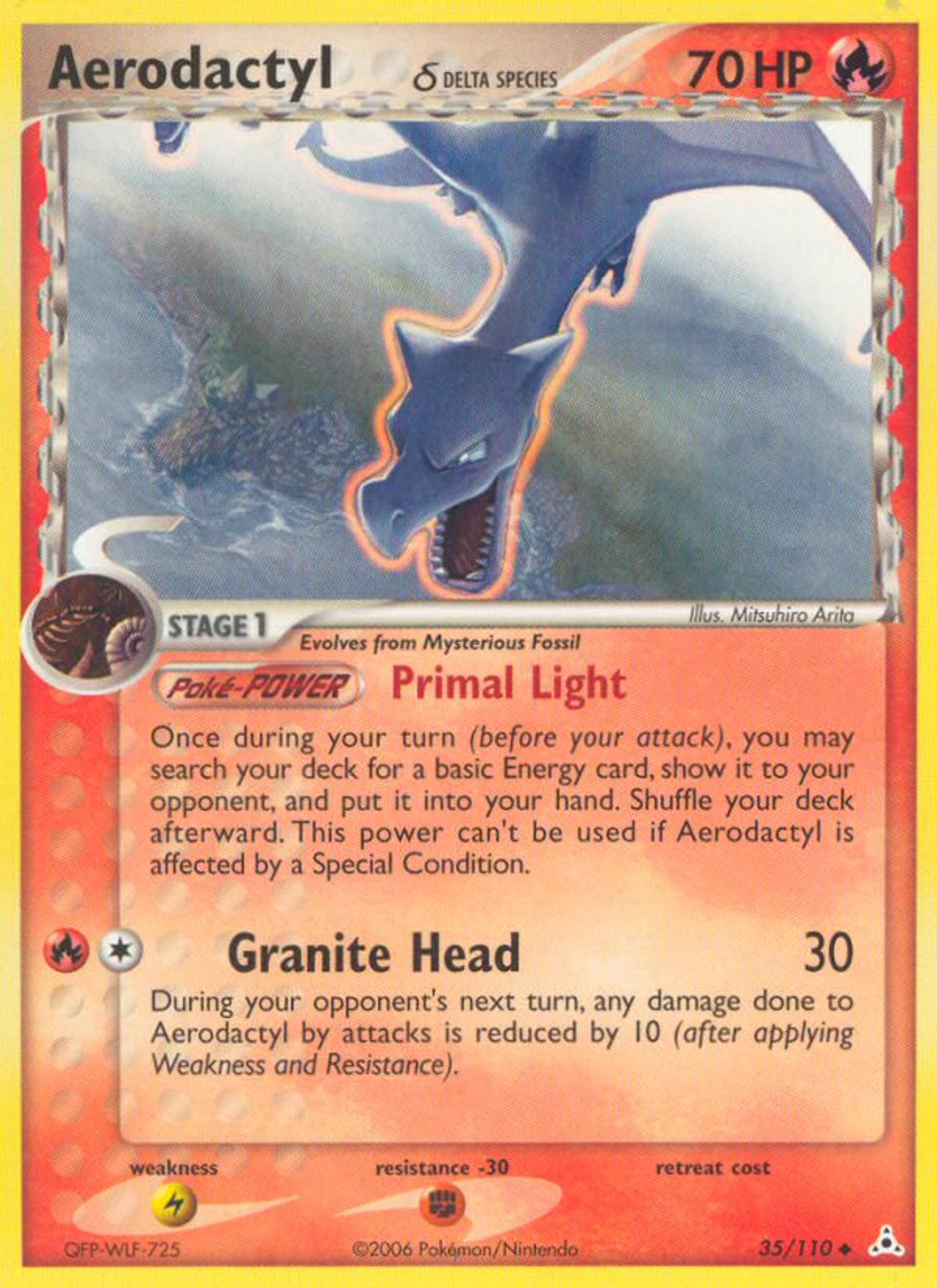 Aerodactyl — Holon Phantoms — Pokemon