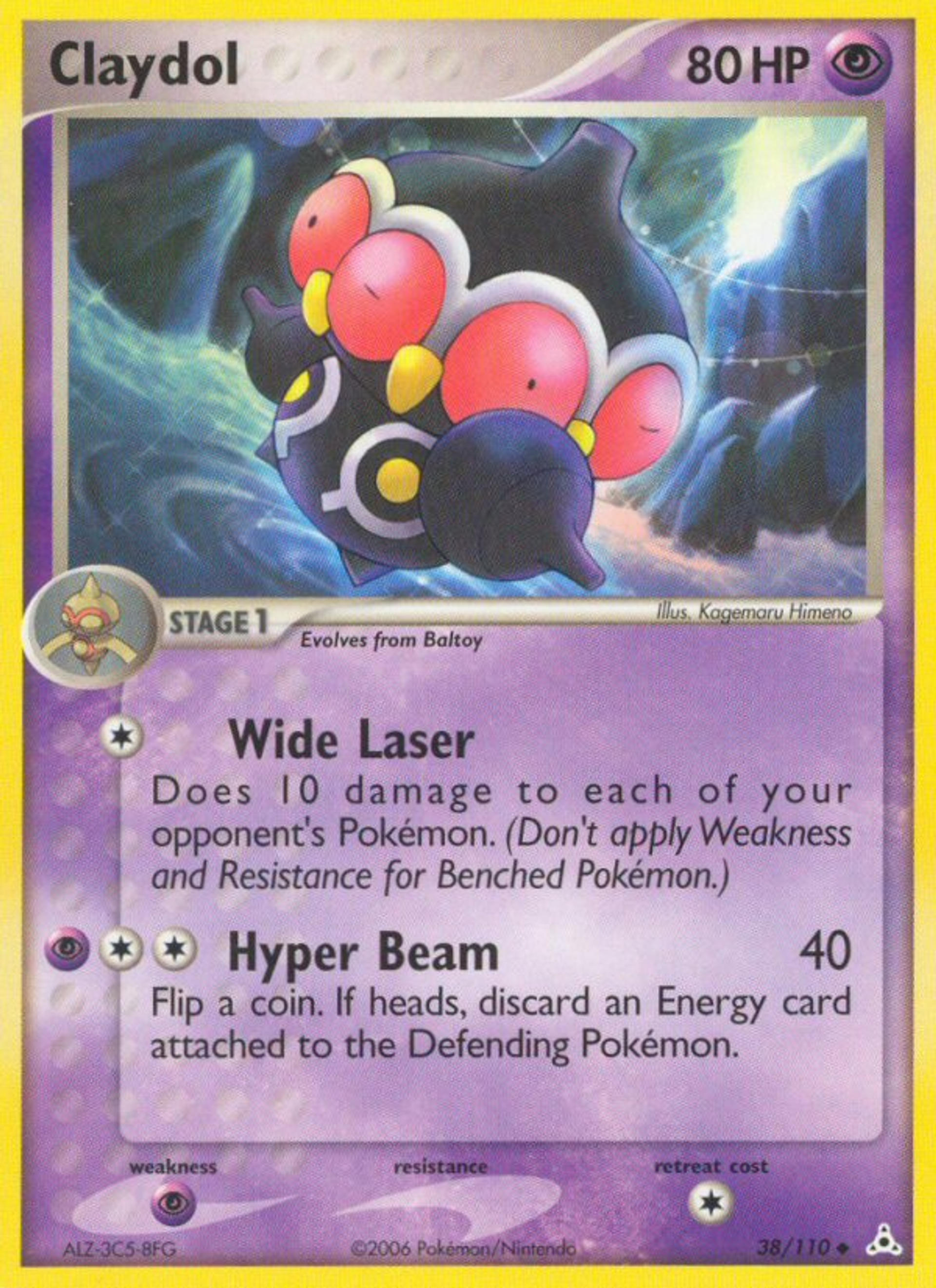 Claydol — Holon Phantoms — Pokemon