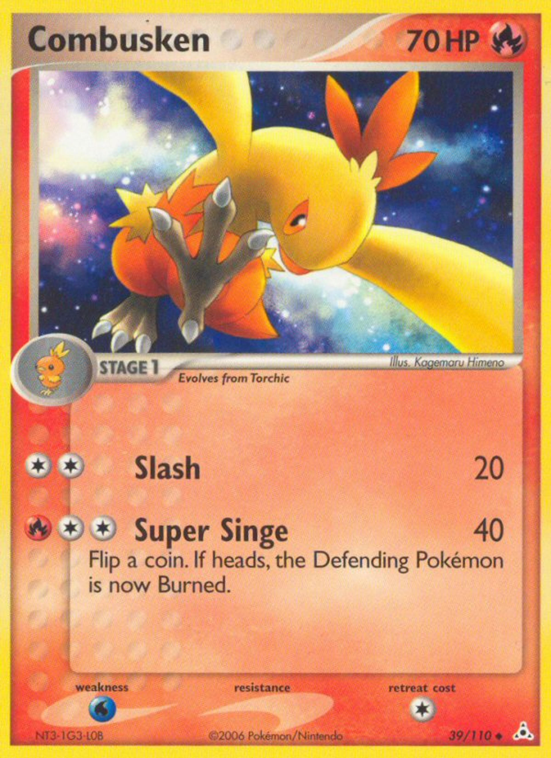 Combusken — Holon Phantoms — Pokemon
