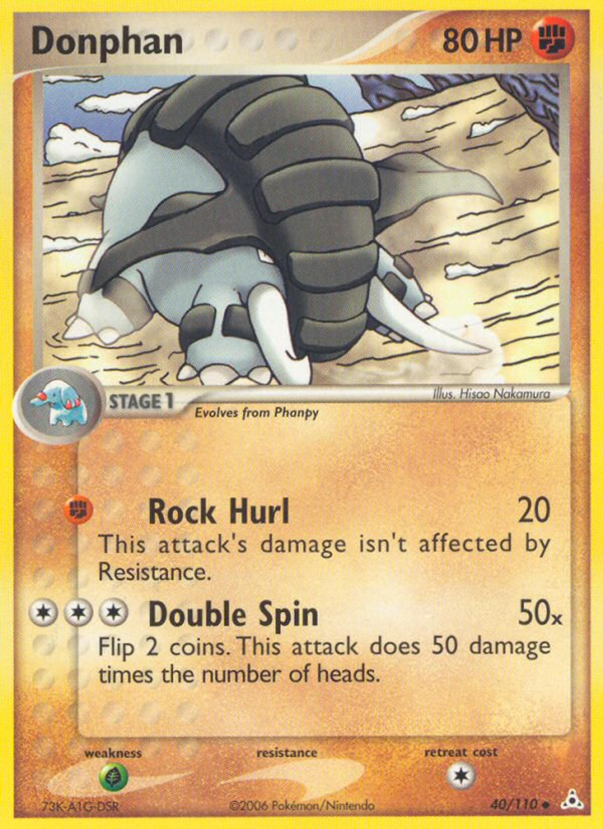 Donphan — Holon Phantoms — Pokemon