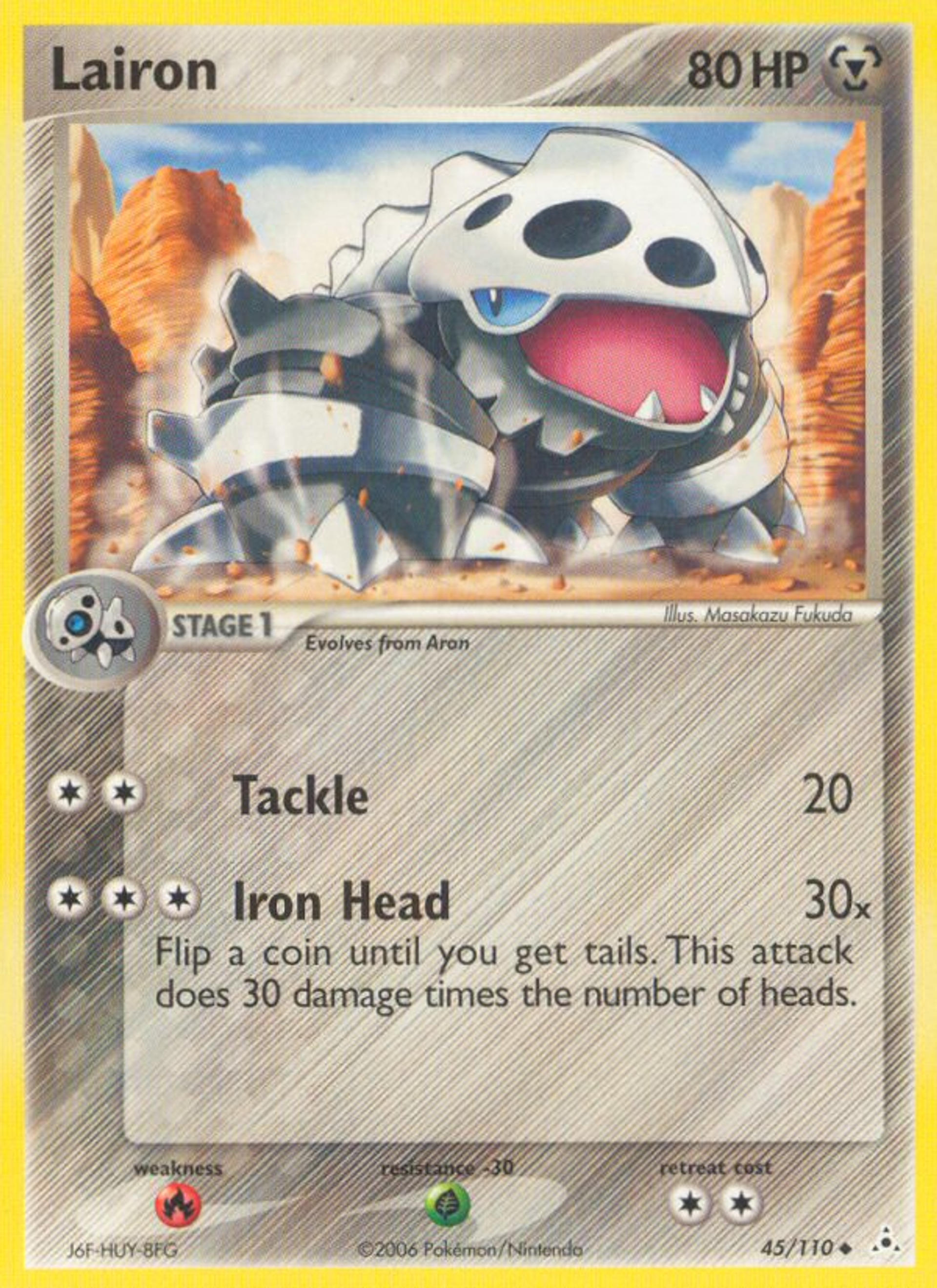 Lairon — Holon Phantoms — Pokemon