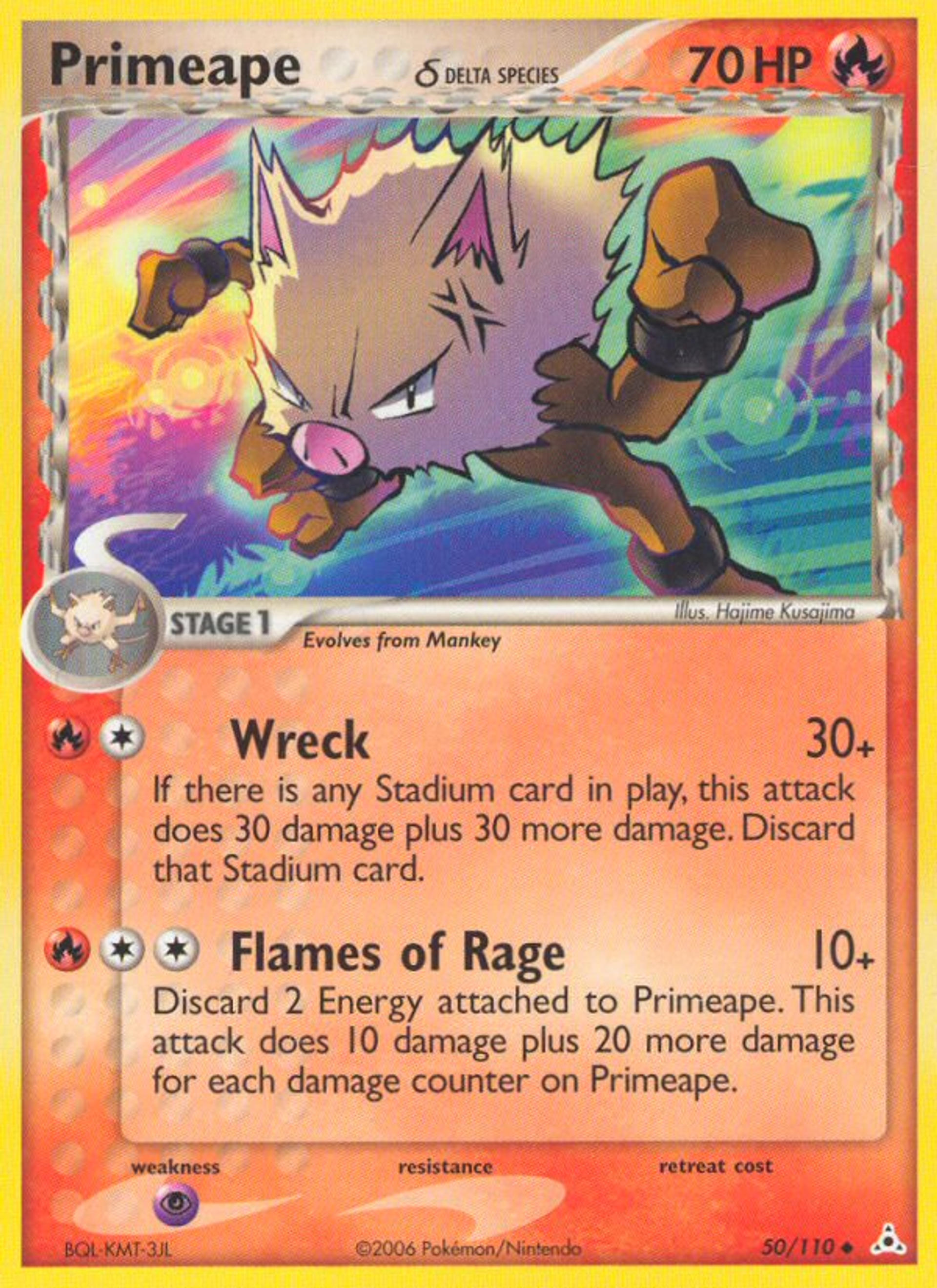 Primeape — Holon Phantoms — Pokemon