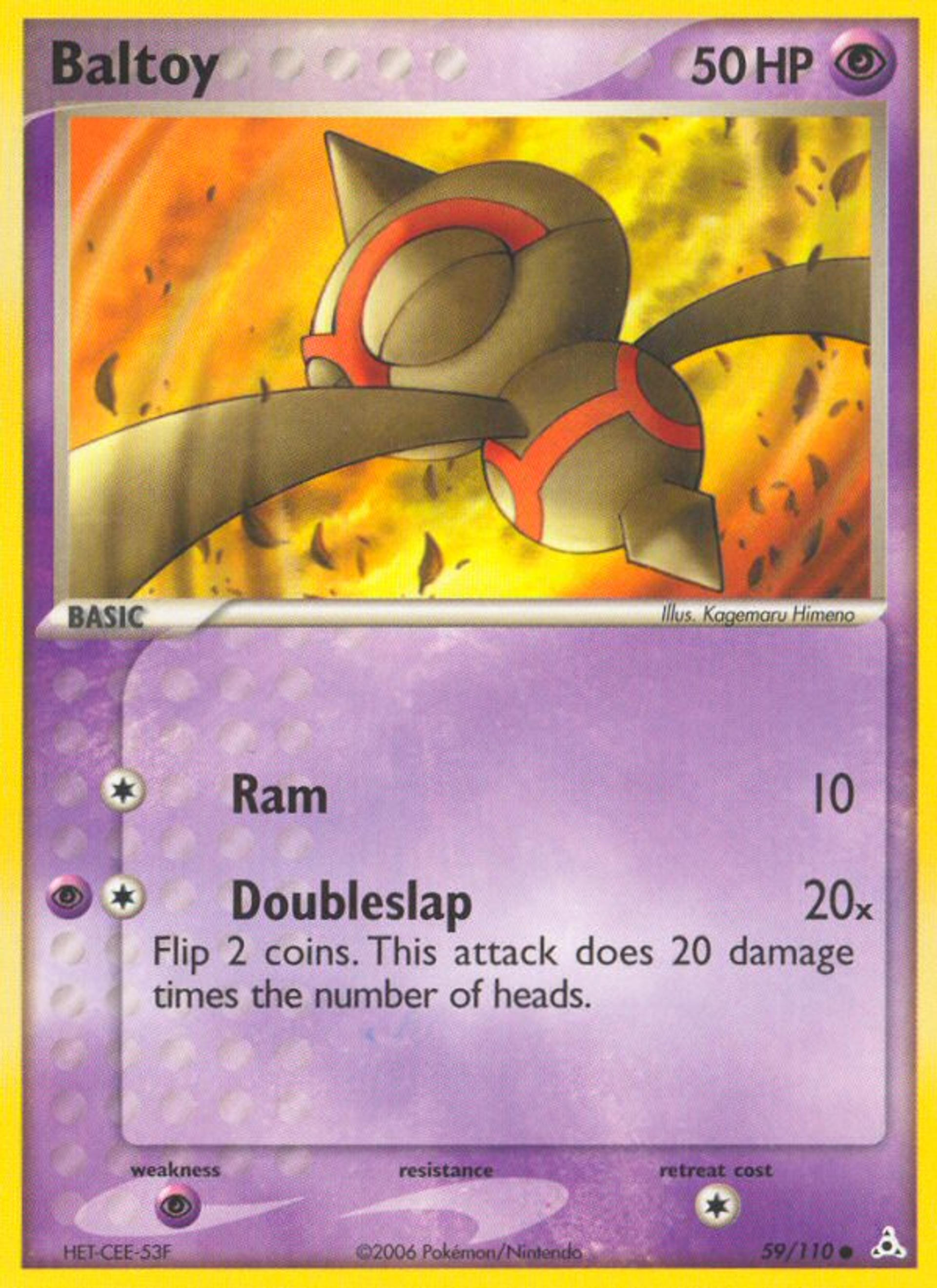 Baltoy — Holon Phantoms — Pokémon