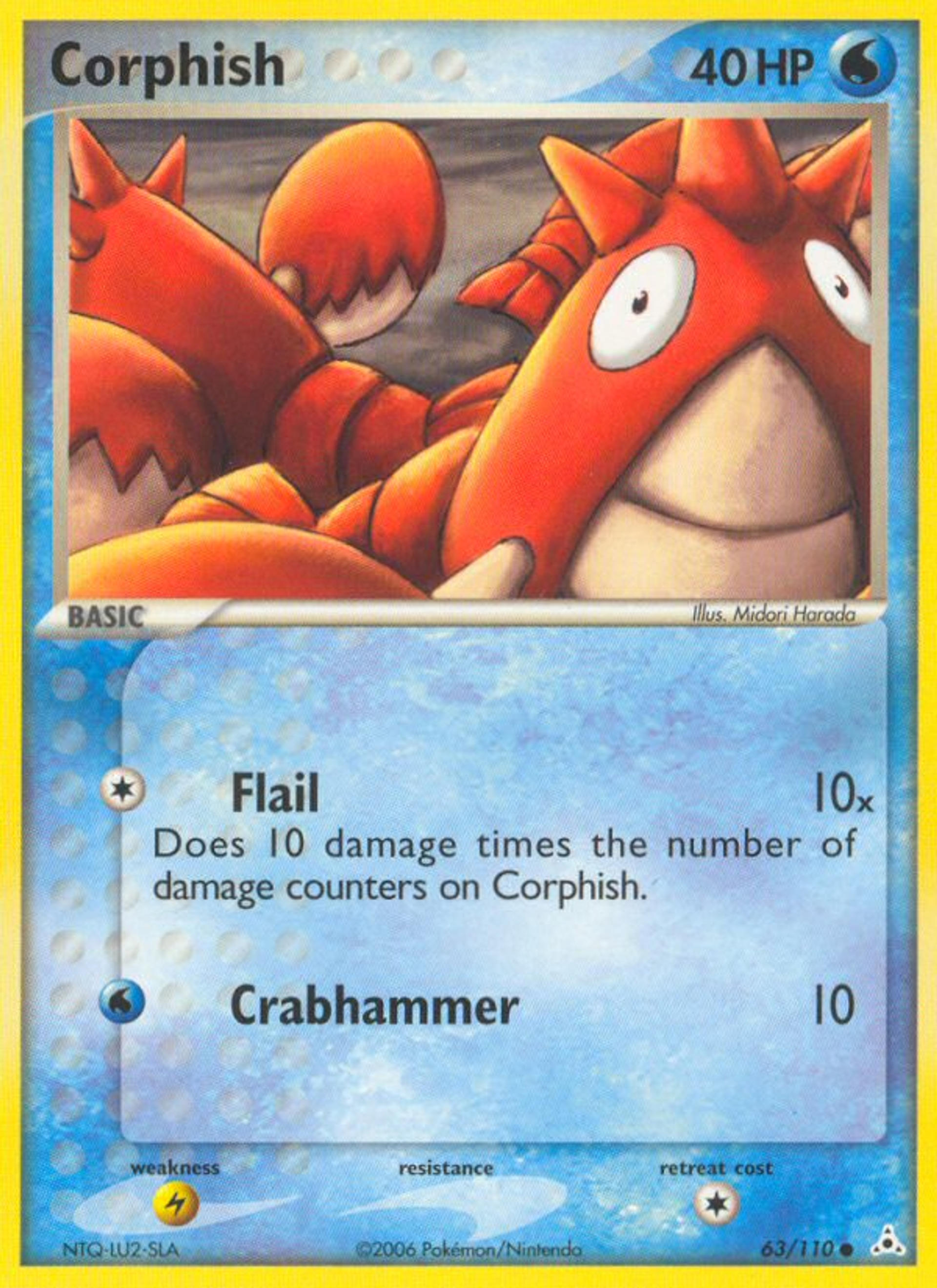 Corphish — Holon Phantoms — Pokemon