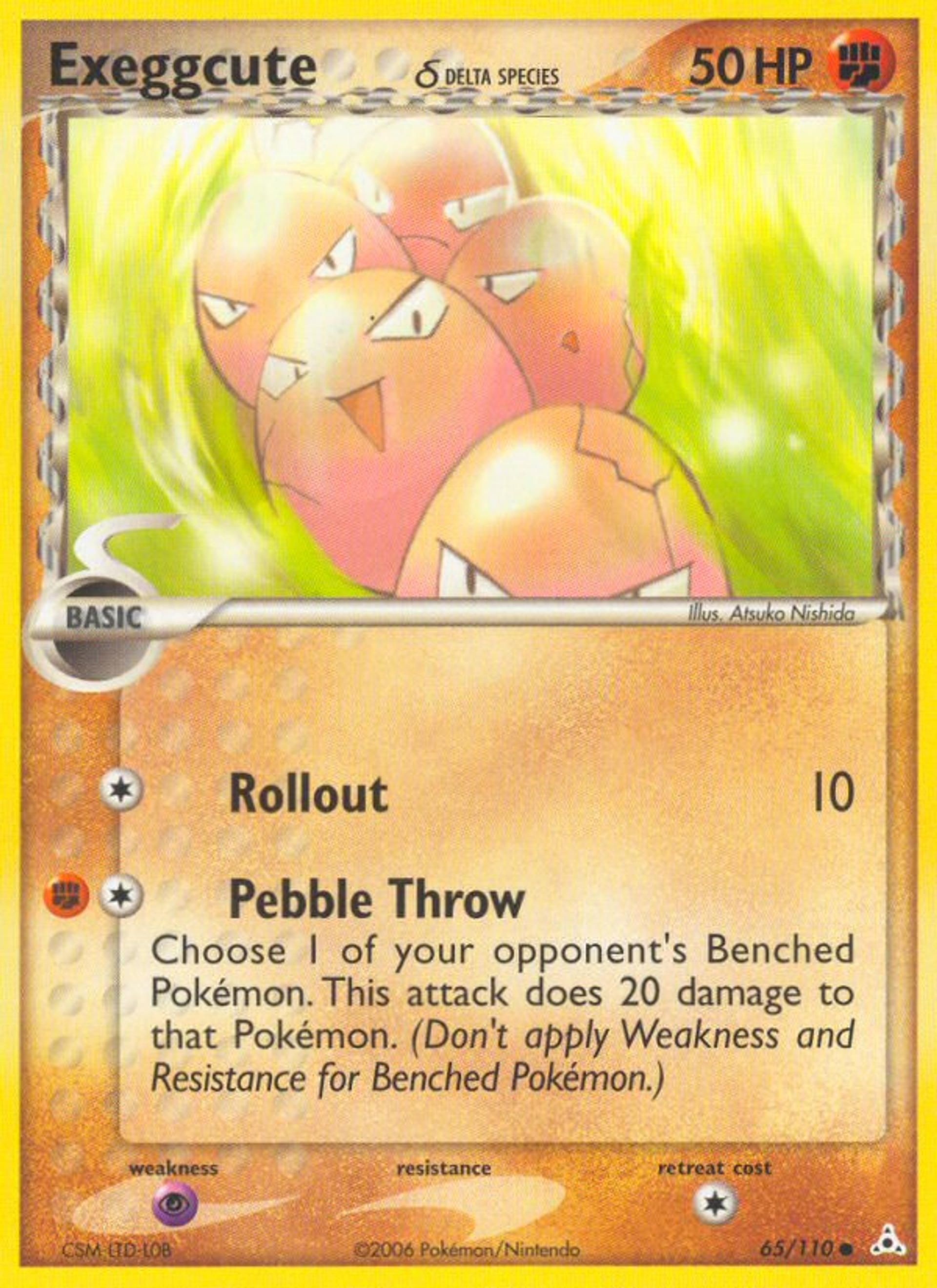 Exeggcute — Holon Phantoms — Pokémon