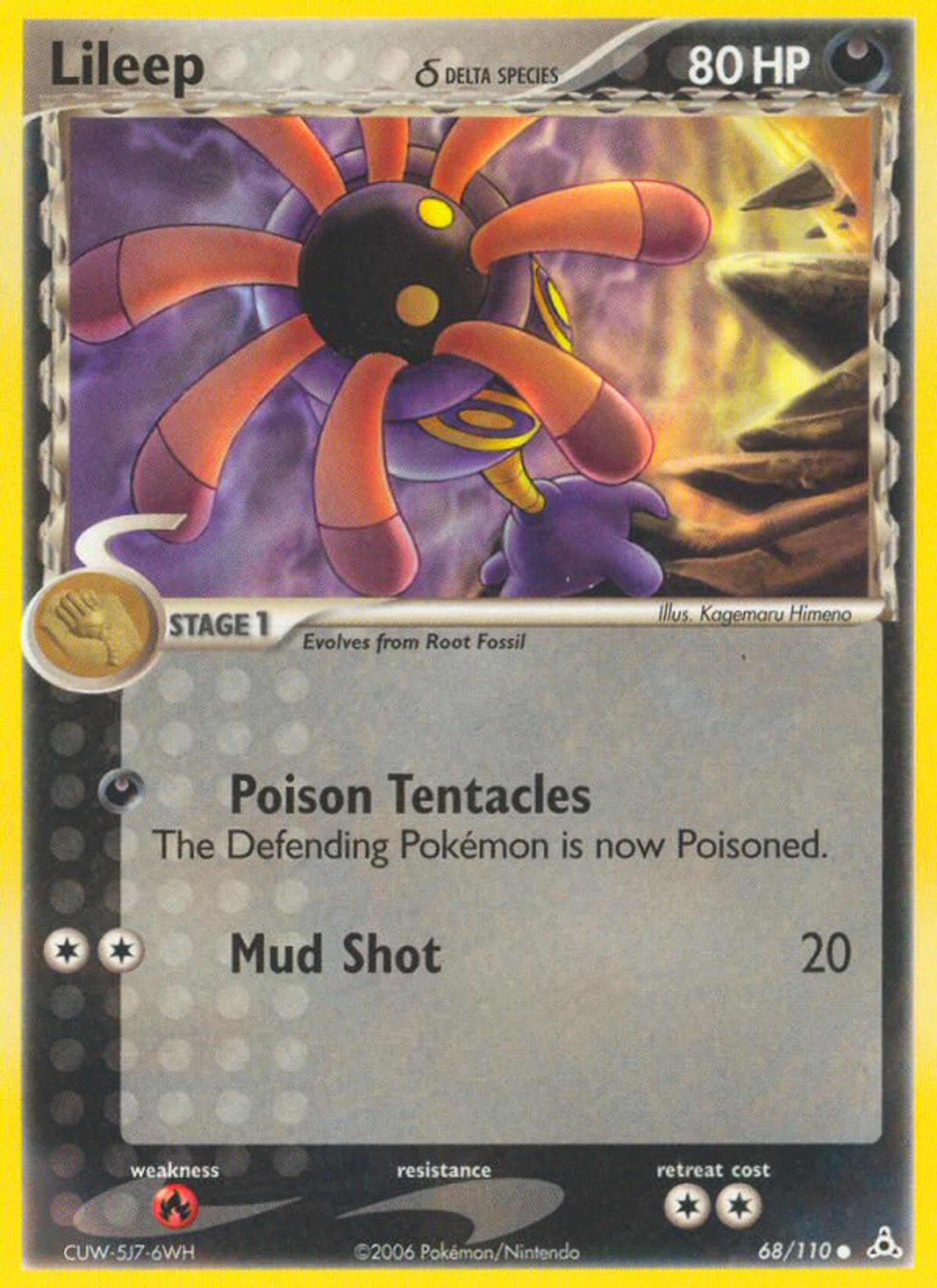 Lileep — Holon Phantoms — Pokemon